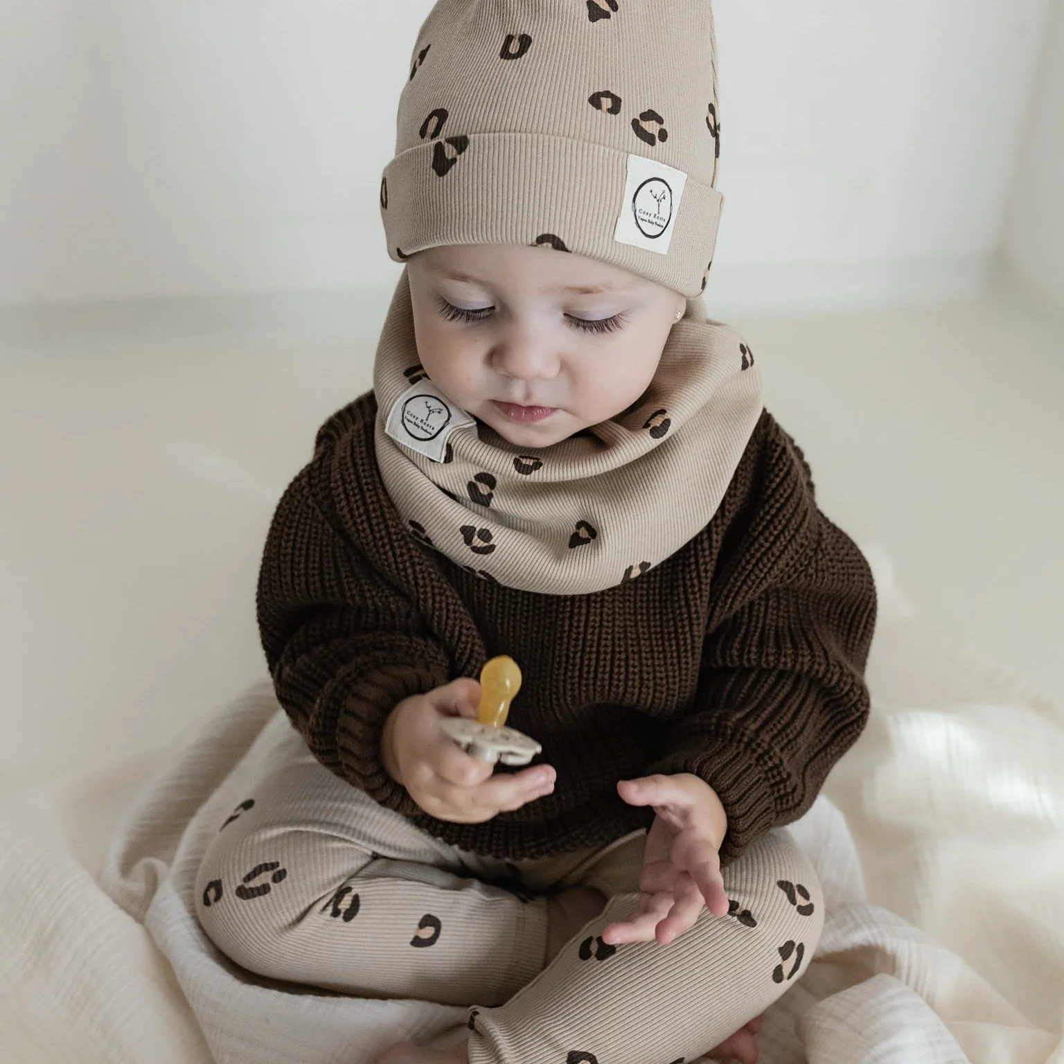 Organic Rib Scarf - Leo - Image 7