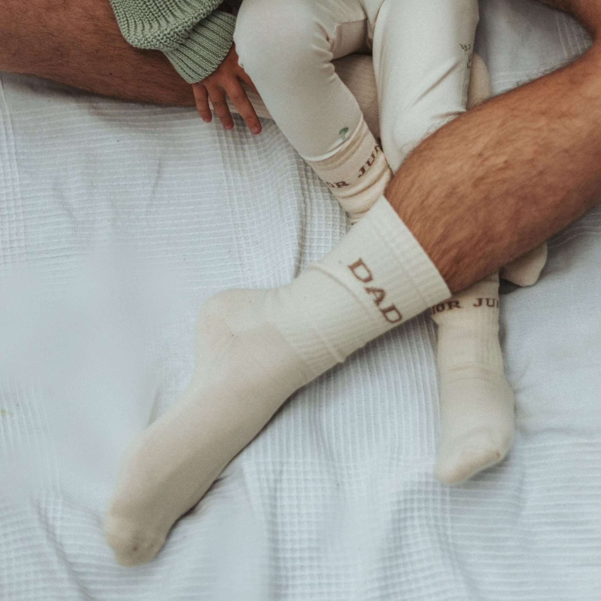 Organic Socks - DAD - Sand - Image 4