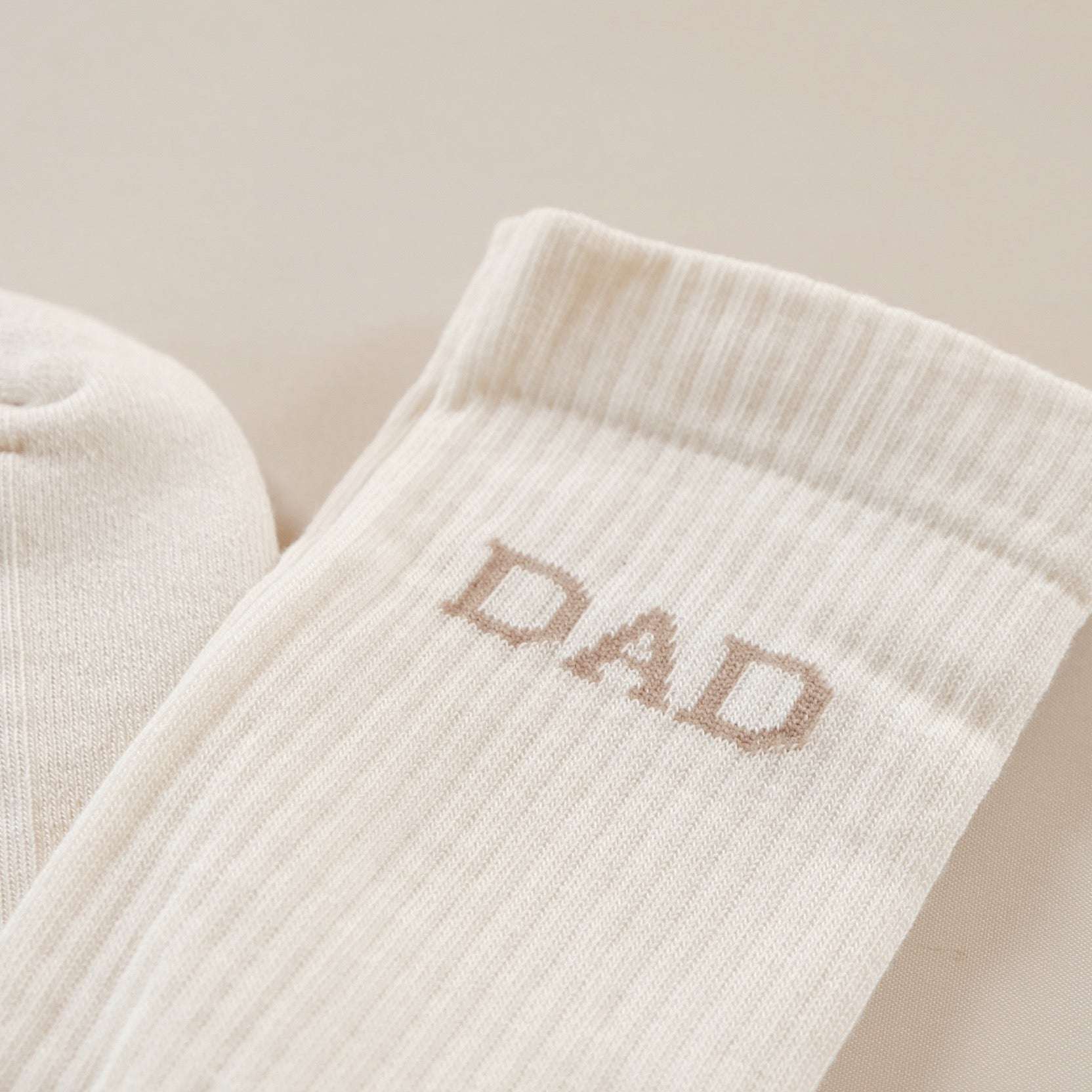 Organic Socks - DAD - Sand - Image 7