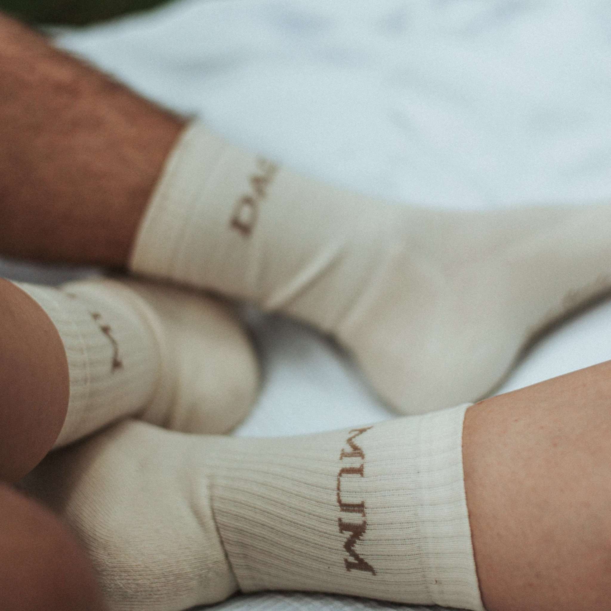 Organic Socks - DAD - Sand - Image 9