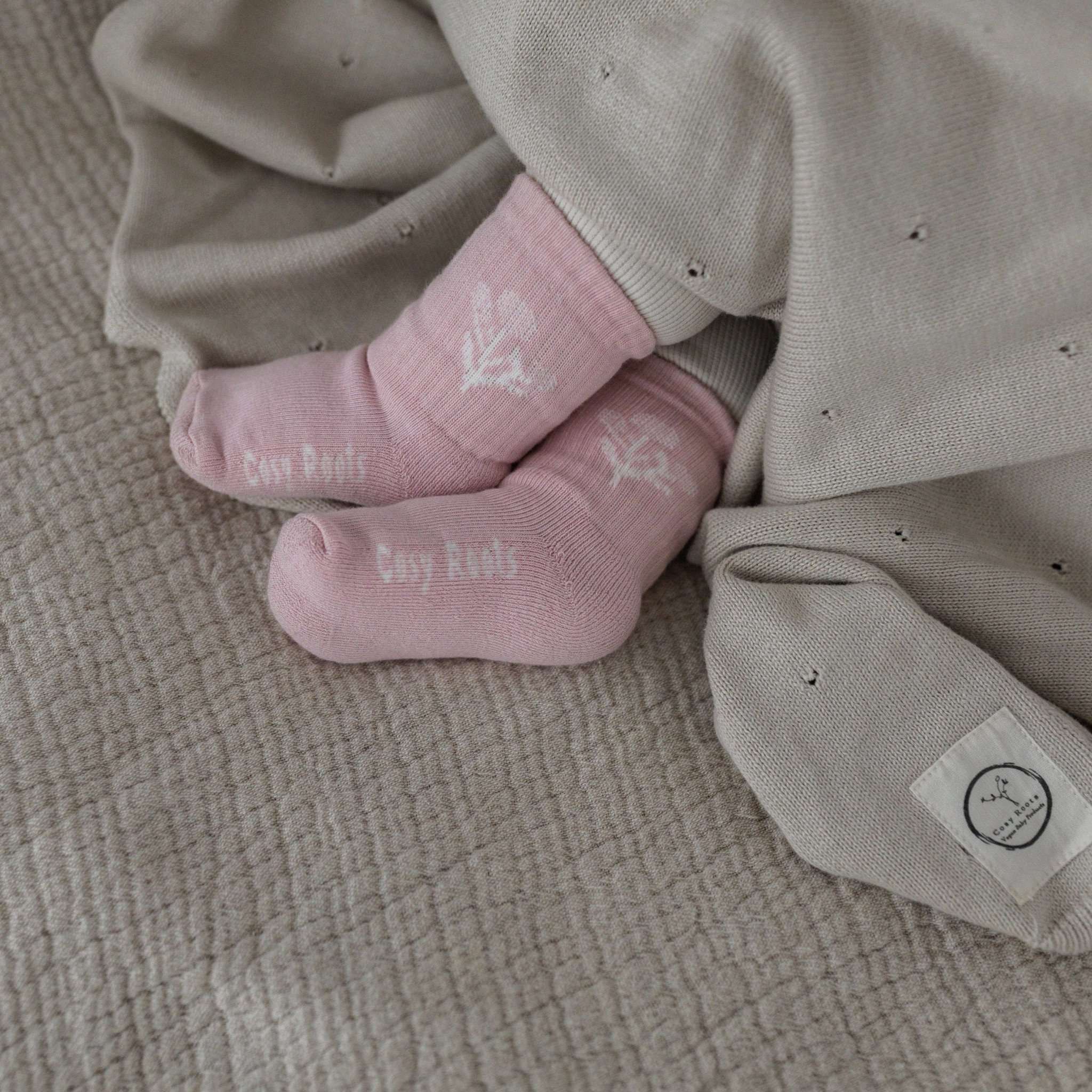 Organic Socks - Rose - Image 3