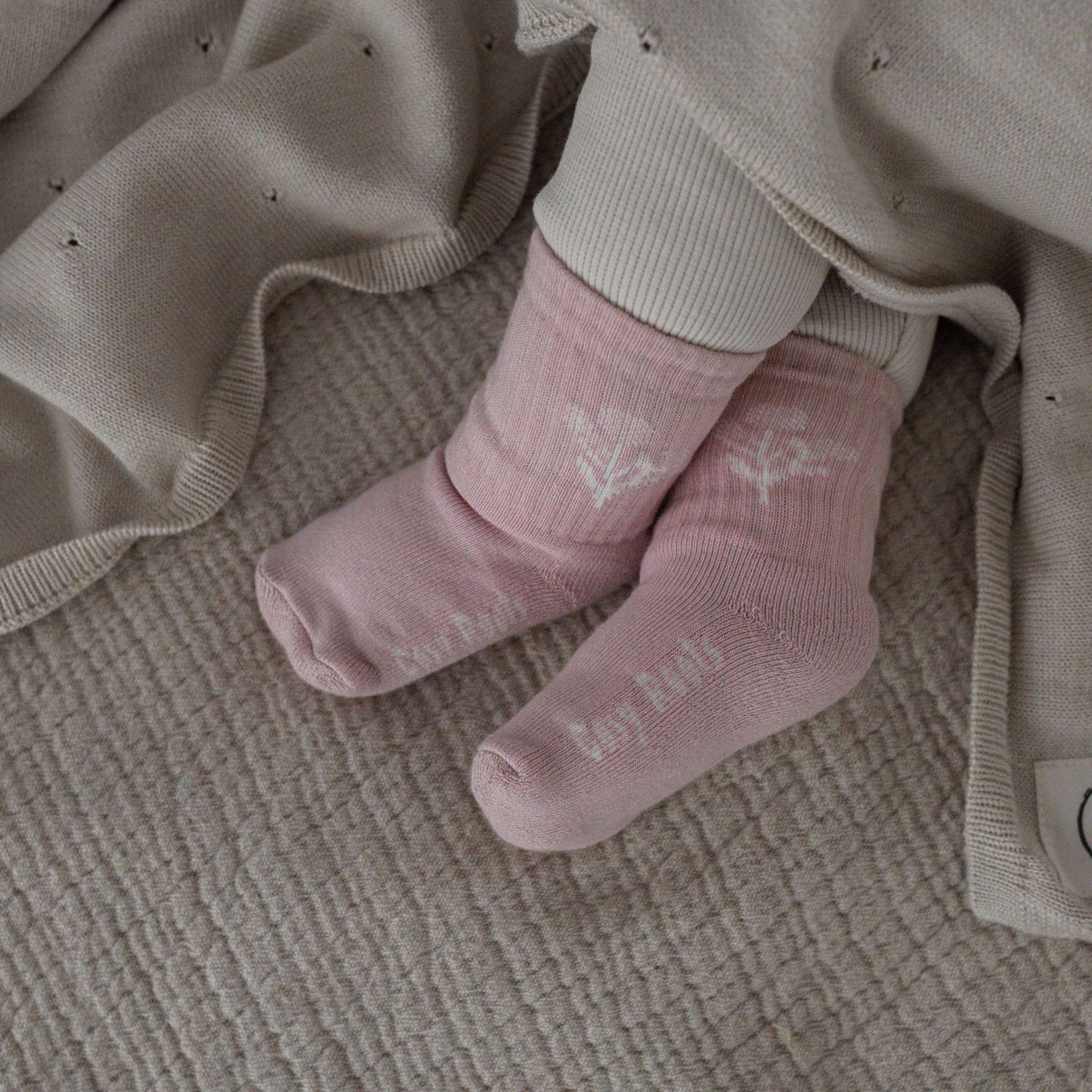 Organic Socks - Rose - Image 5