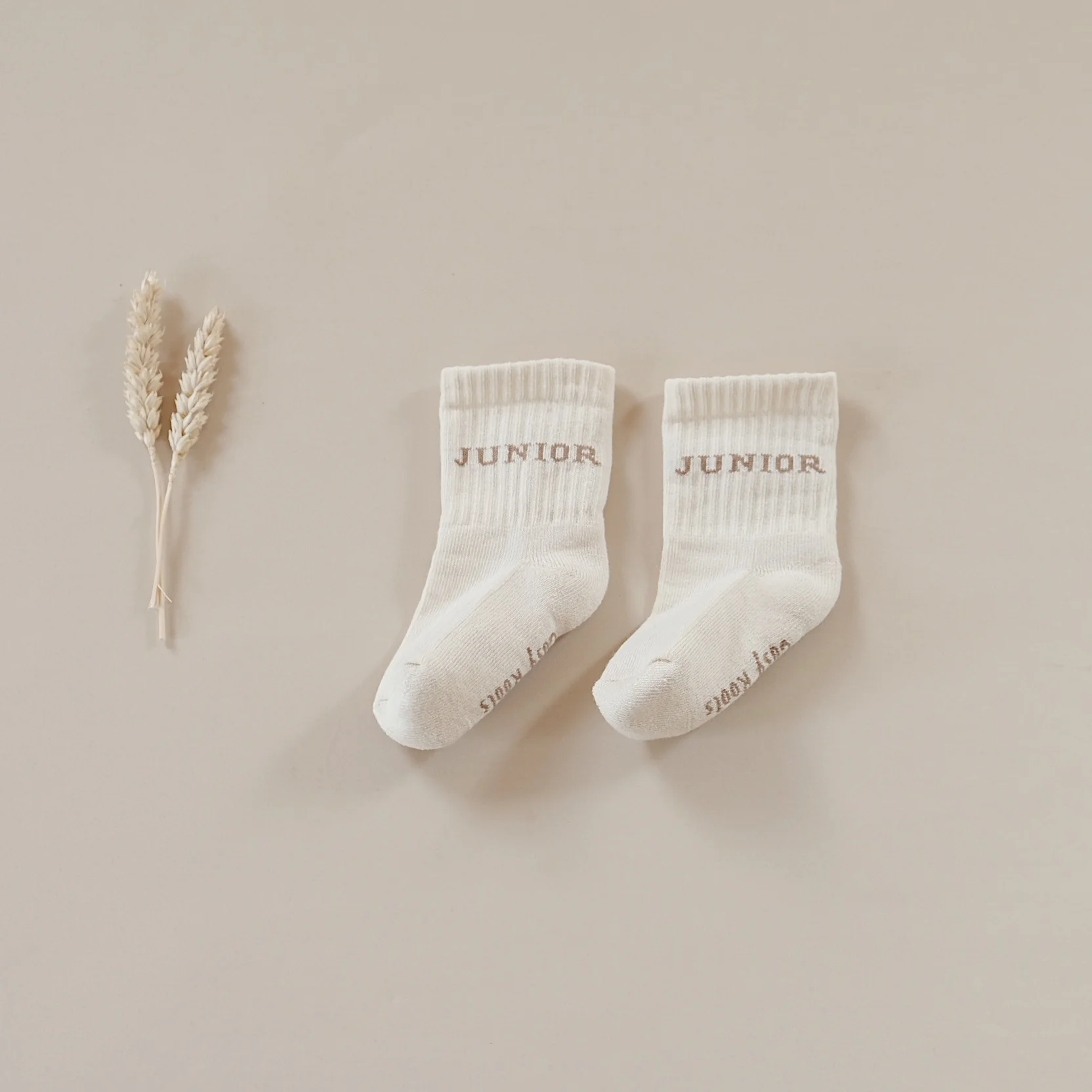 Organic Socks - JUNIOR - Sand - Image 11