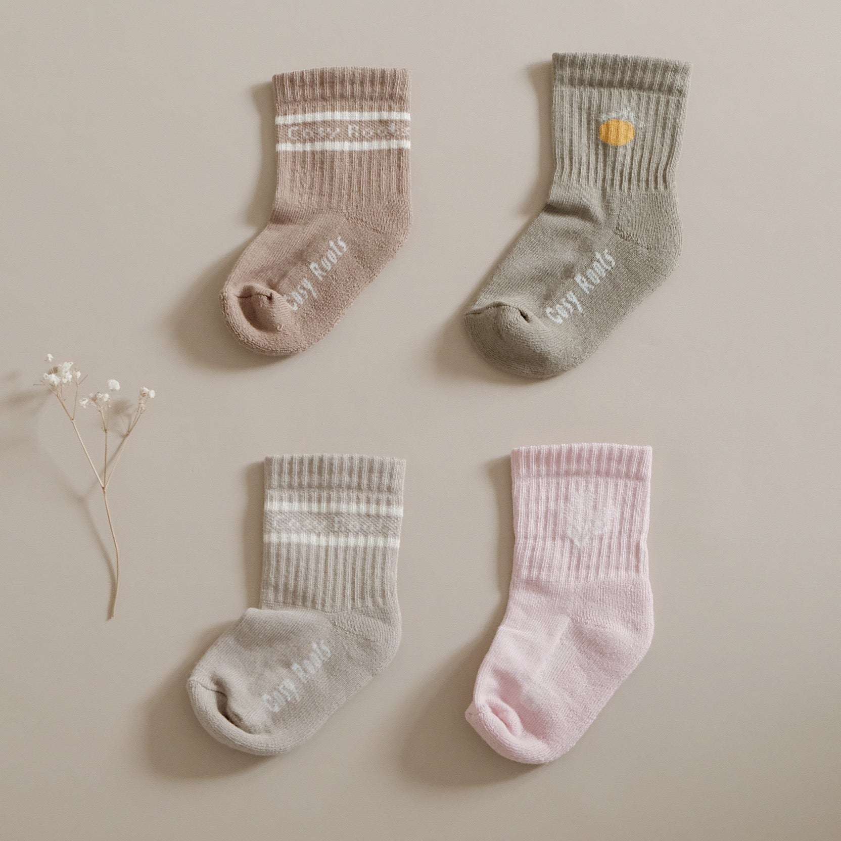 Organic Socks - Khaki - Image 6