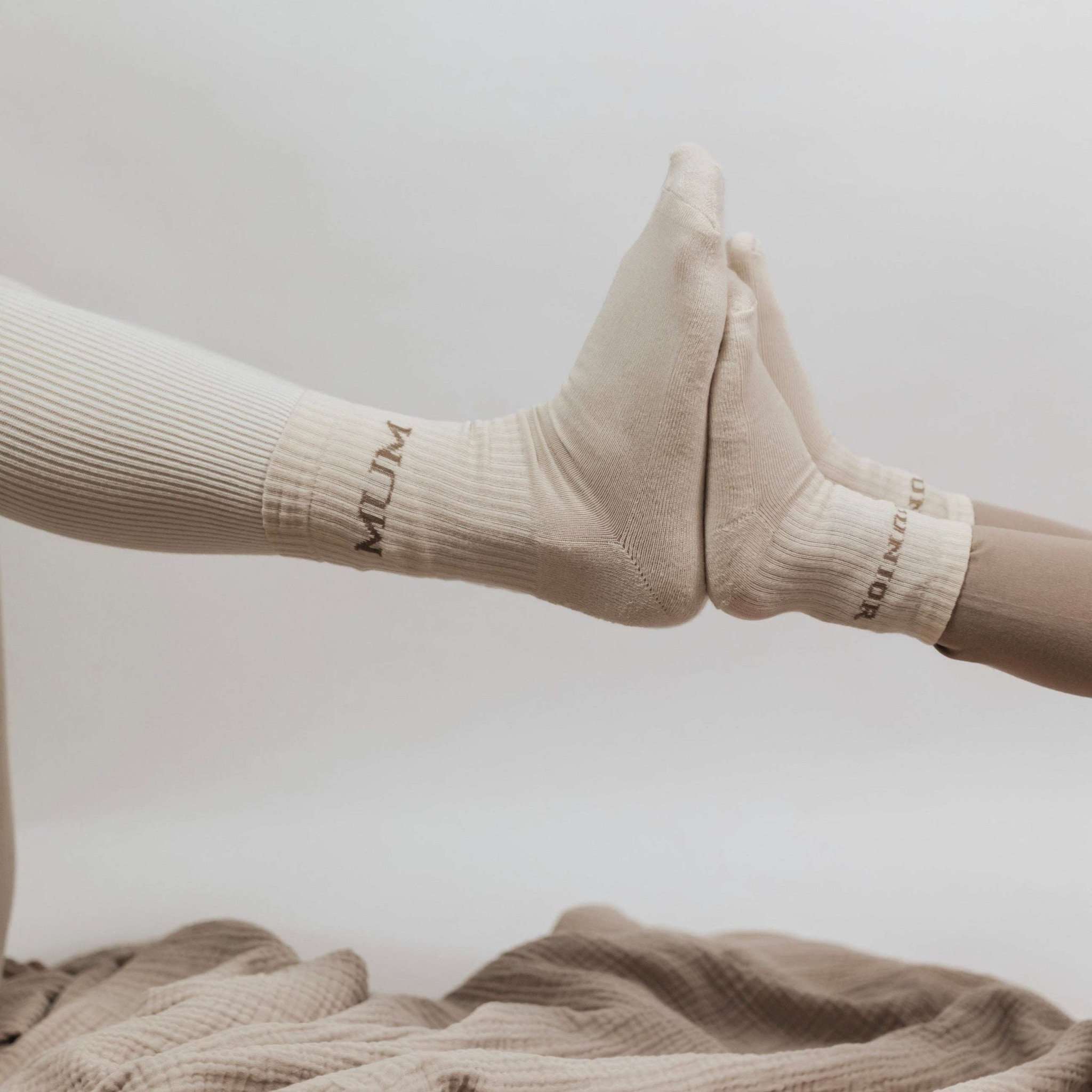 Organic Socks - MUM - Sand - Image 8