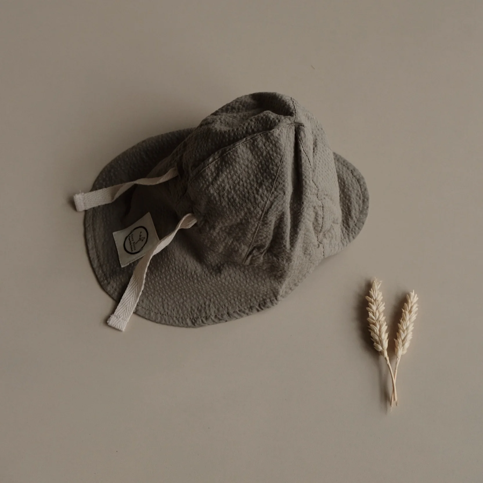 Organic Sun Hat - Khaki - UPF50+ - Image 3