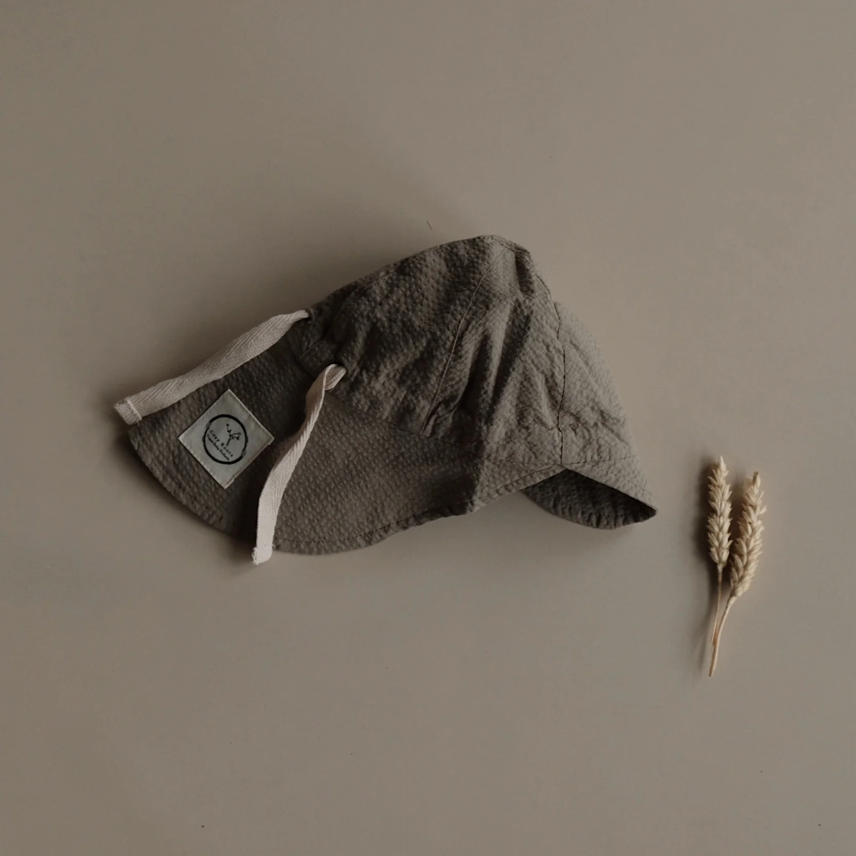 Organic Sun Hat - Khaki - UPF50+ - Image 5
