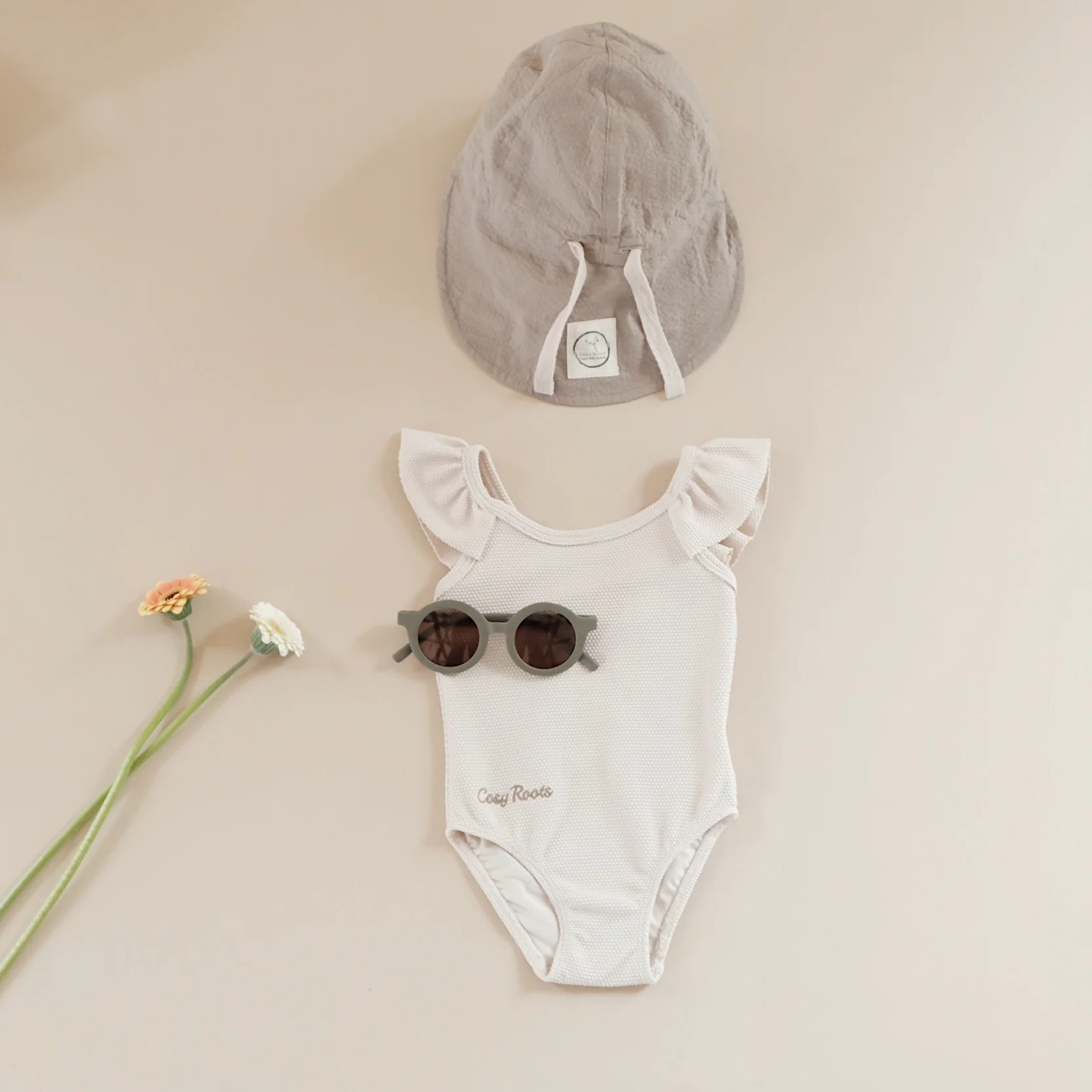 Organic Sun Hat - Caramel - UPF 50+ - Image 14