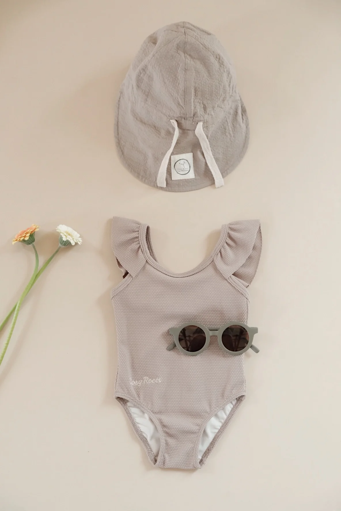 Organic Sun Hat - Caramel - UPF 50+ - Image 15