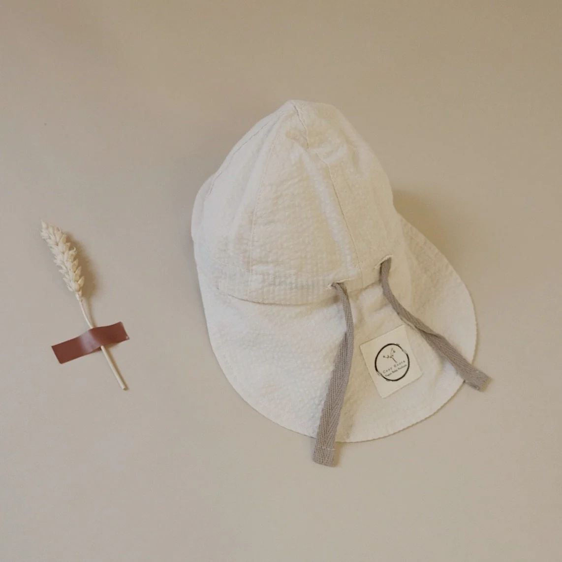 Organic Sun Hat - Sand - UPF 50+ - Image 4