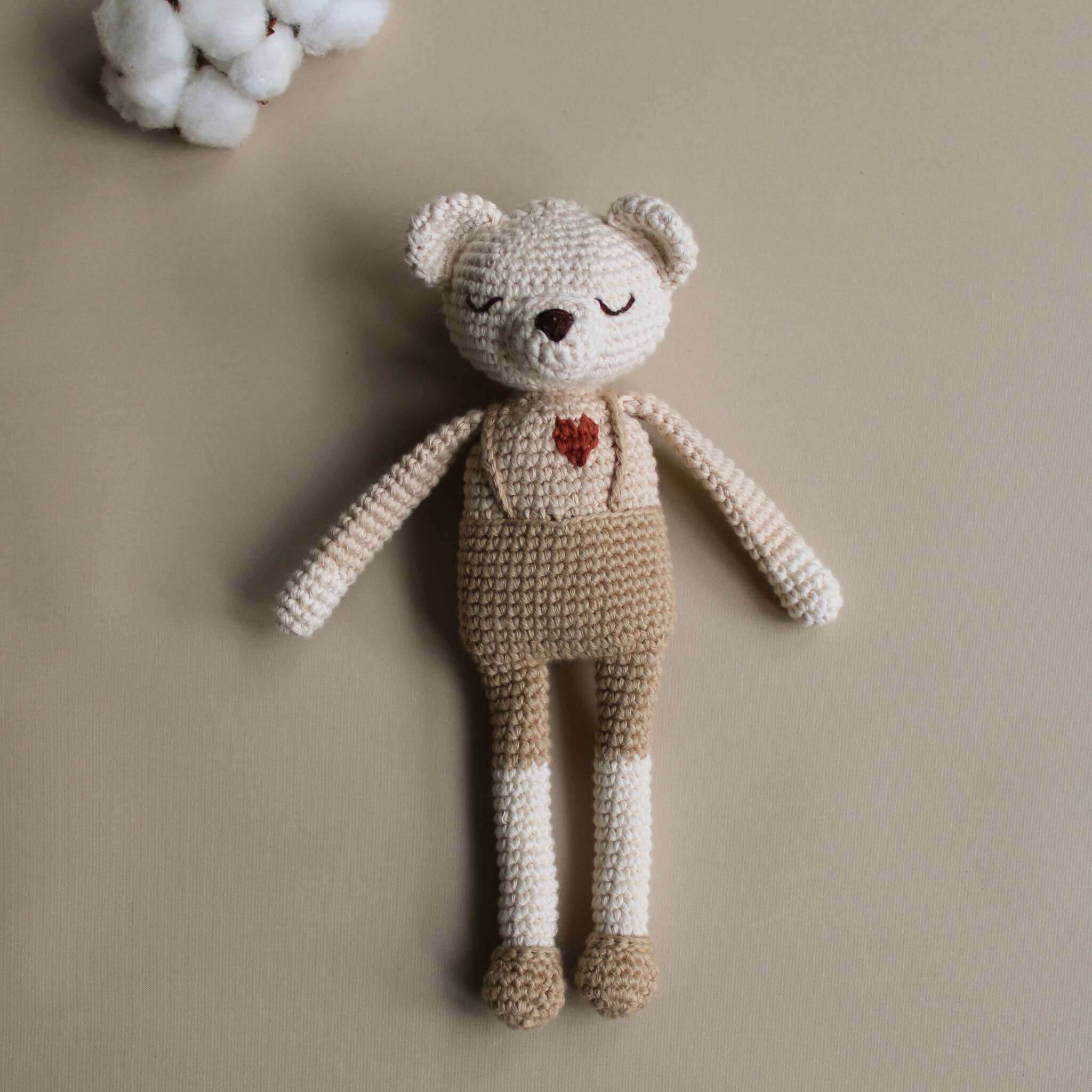 Organic Teddy Bear Patti Oslo x Cosy Roots - Image 8