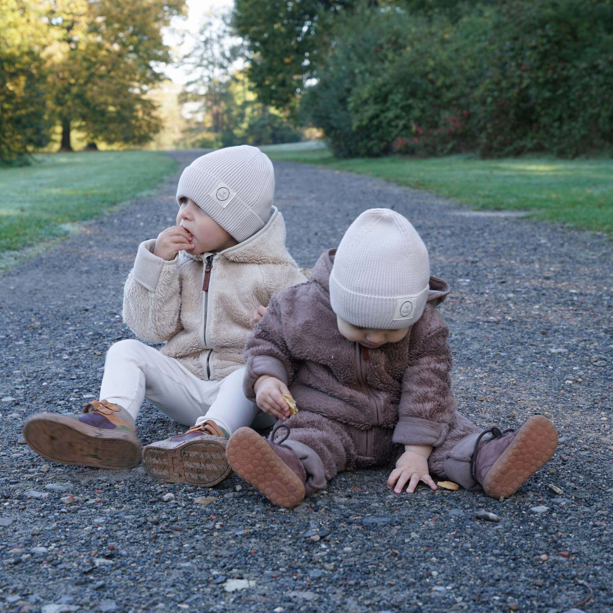 Organic Teddy Jacket - Cream - SALE - Image 4