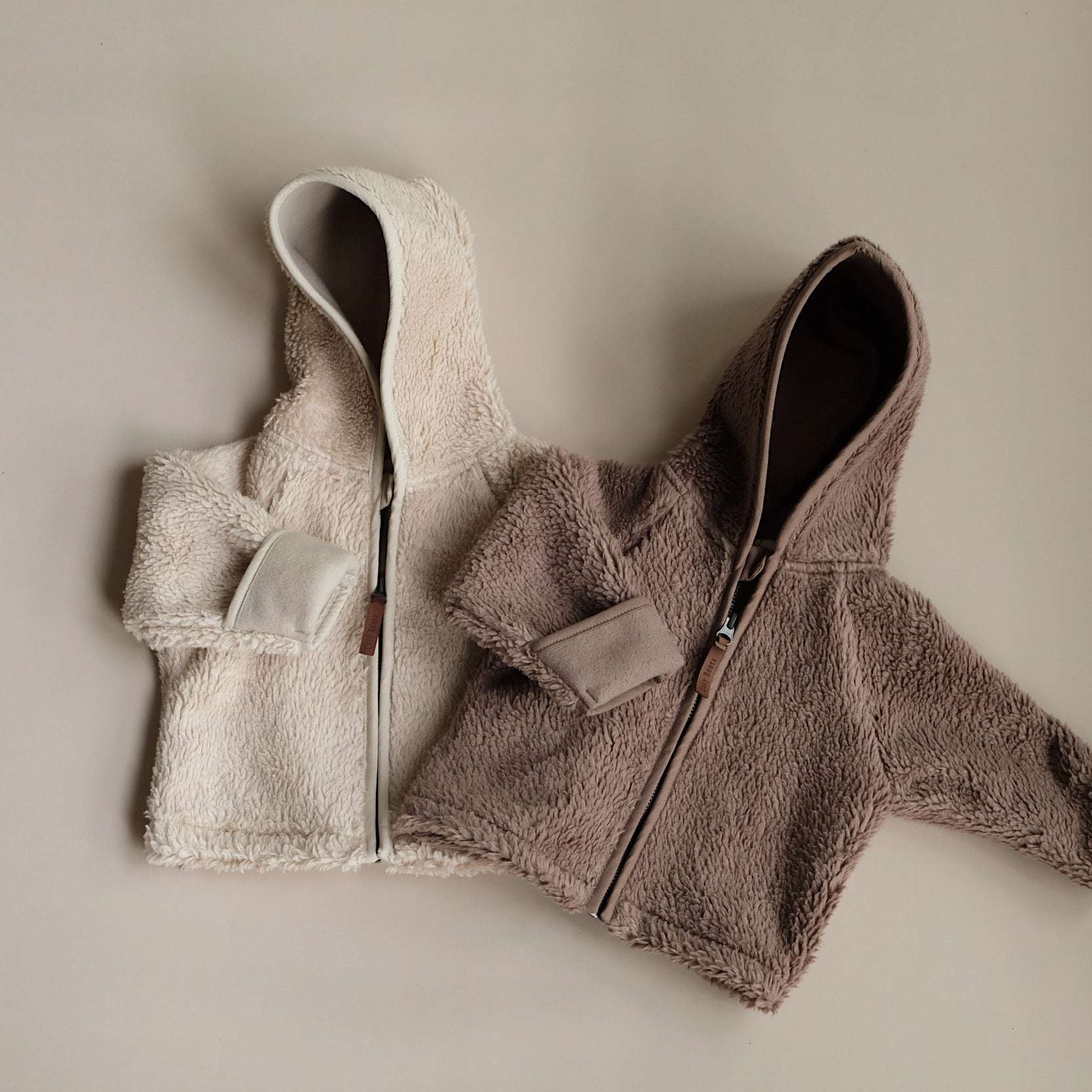 Organic Teddy Jacket - Mocha - SALE - Image 15