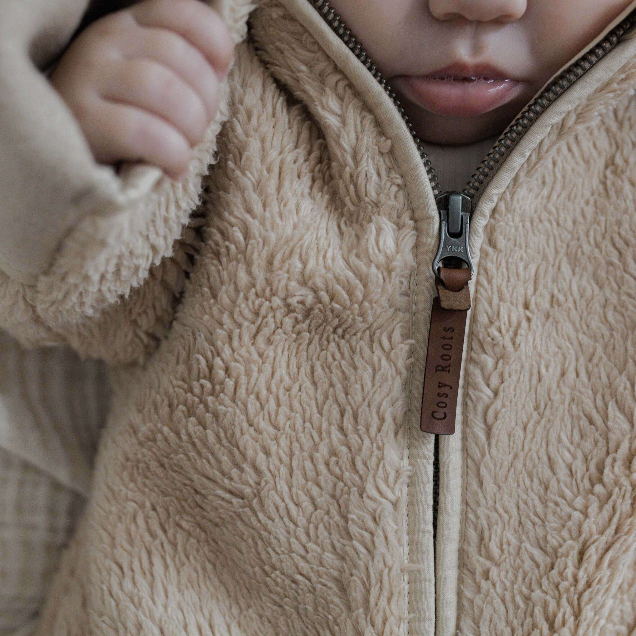 Organic Teddy Overall - Cream - SALE - Image 5