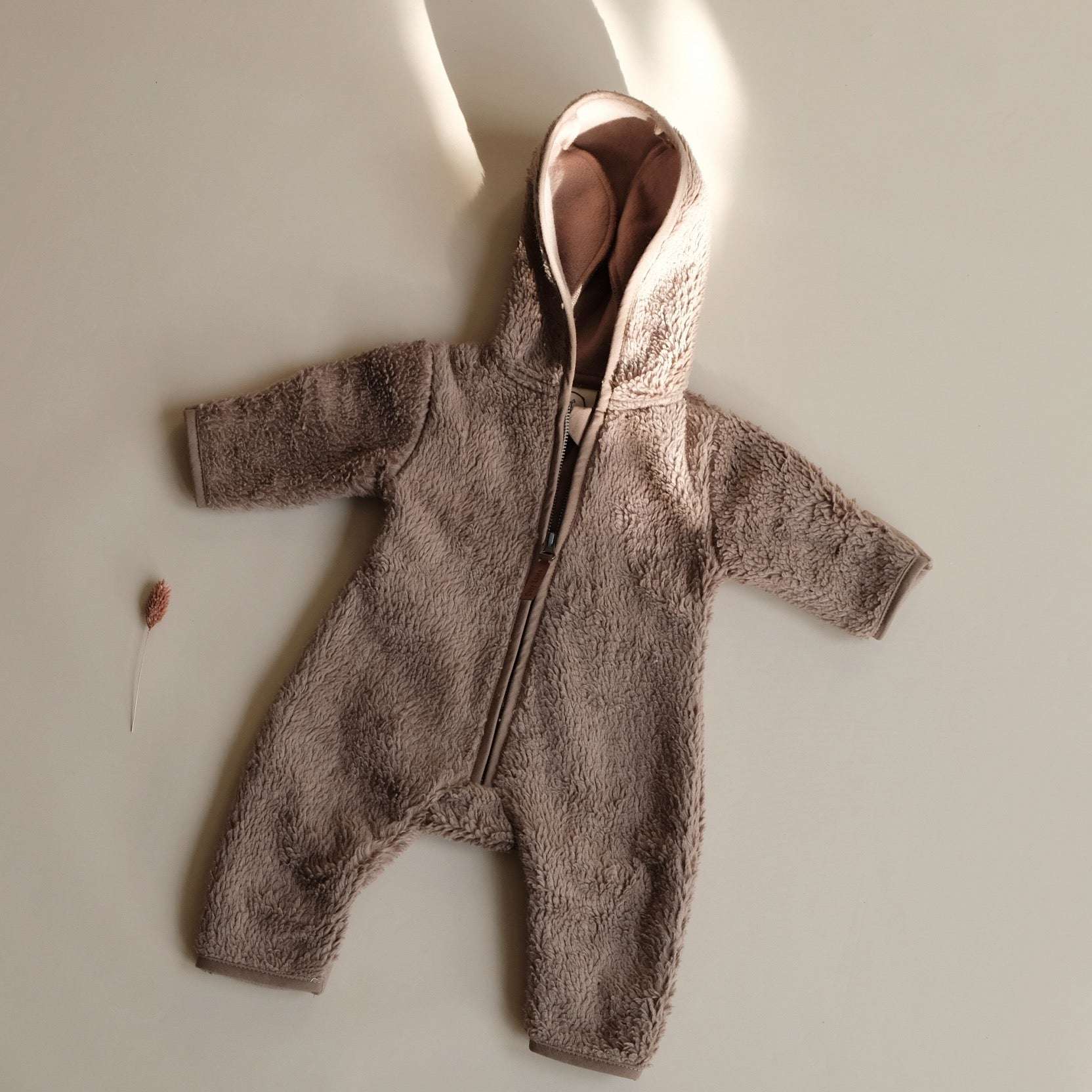 Organic Teddy Overall - Mocha - SALE - Image 10