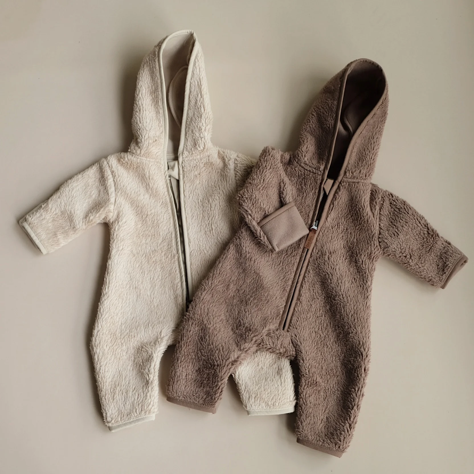 Organic Teddy Overall - Mocha - SALE - Image 13