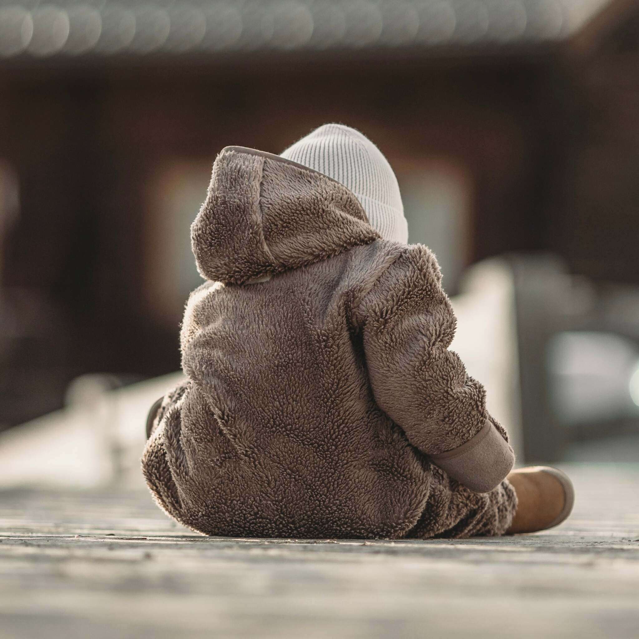 Organic Teddy Overall - Mocha - SALE - Image 9