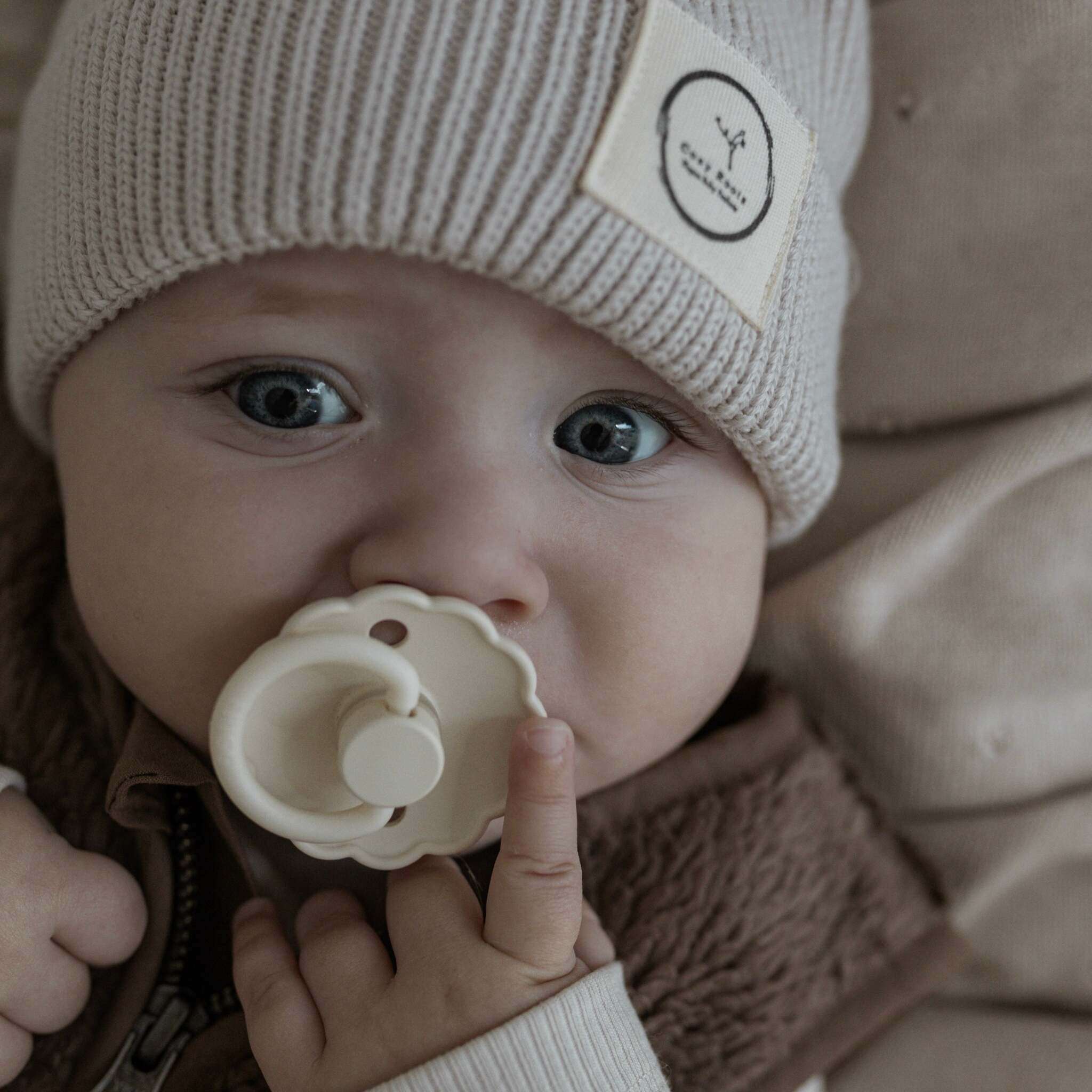 Organic Teddy Vest - Mocha - SALE - Image 7