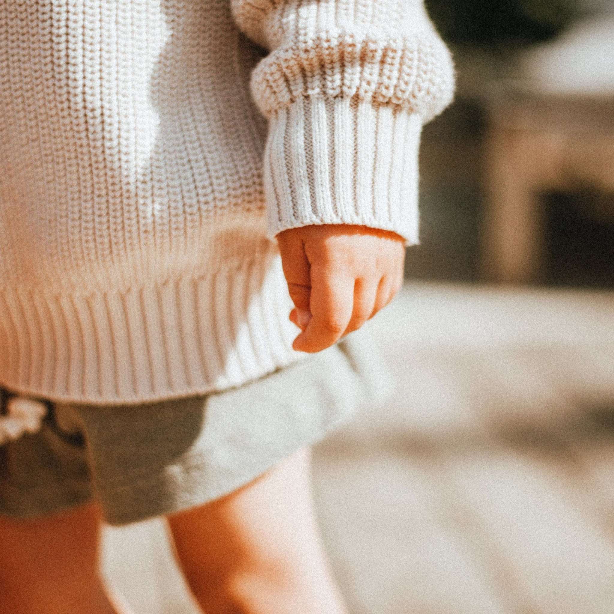 Organic Terry Shorts - Khaki - Image 3