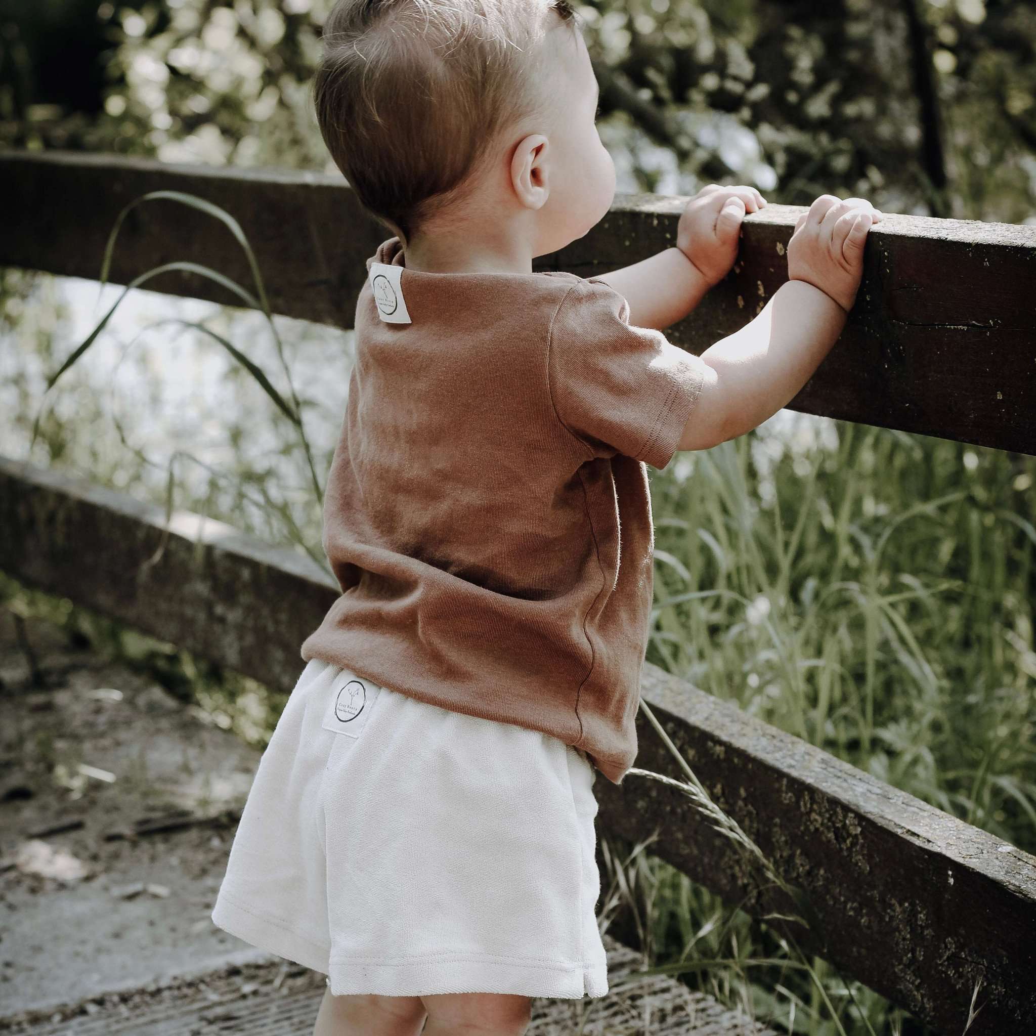 Organic Terry Shorts - Sand - Image 3