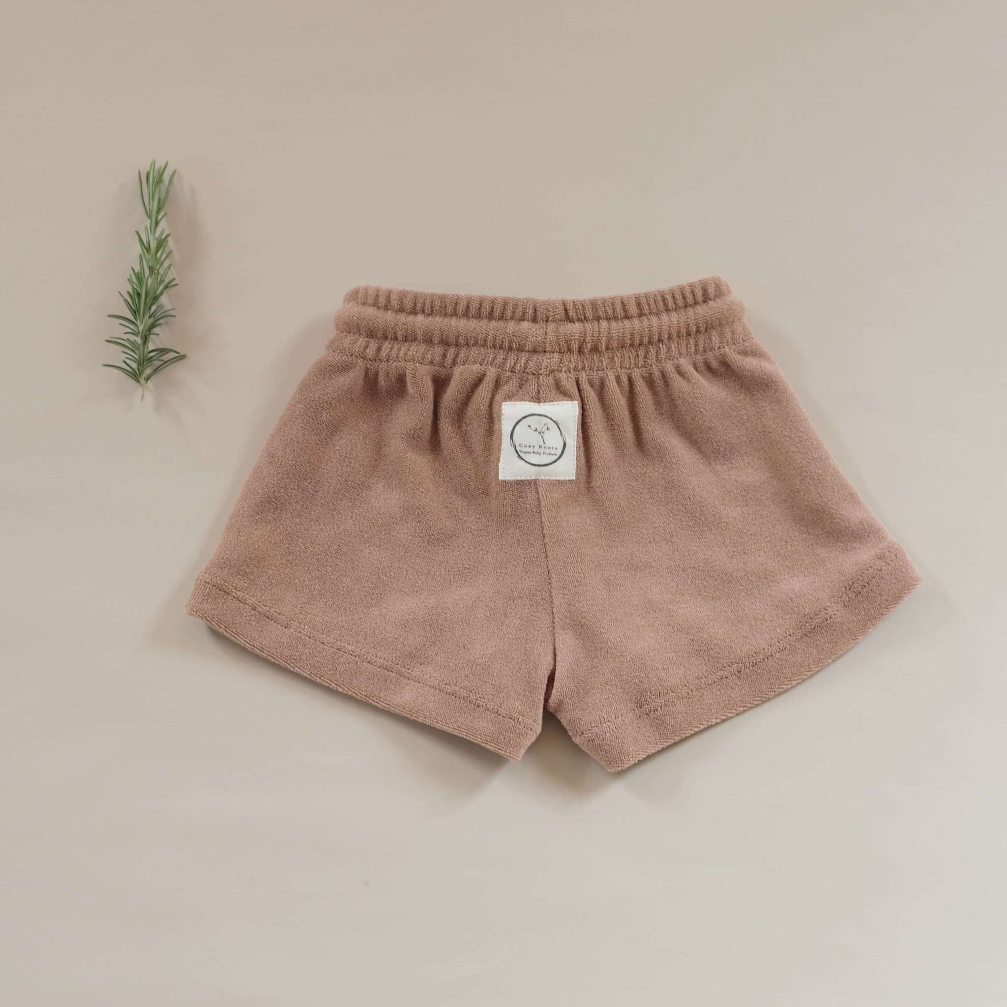 Organic Terry Shorts - Walnut - Image 14