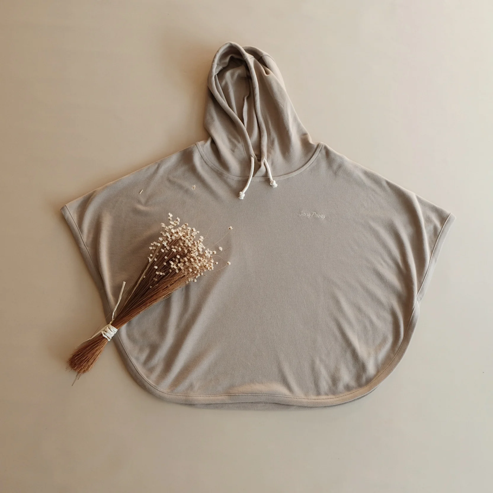 Organic UV Poncho - Caramel - UPF50+ - Image 13