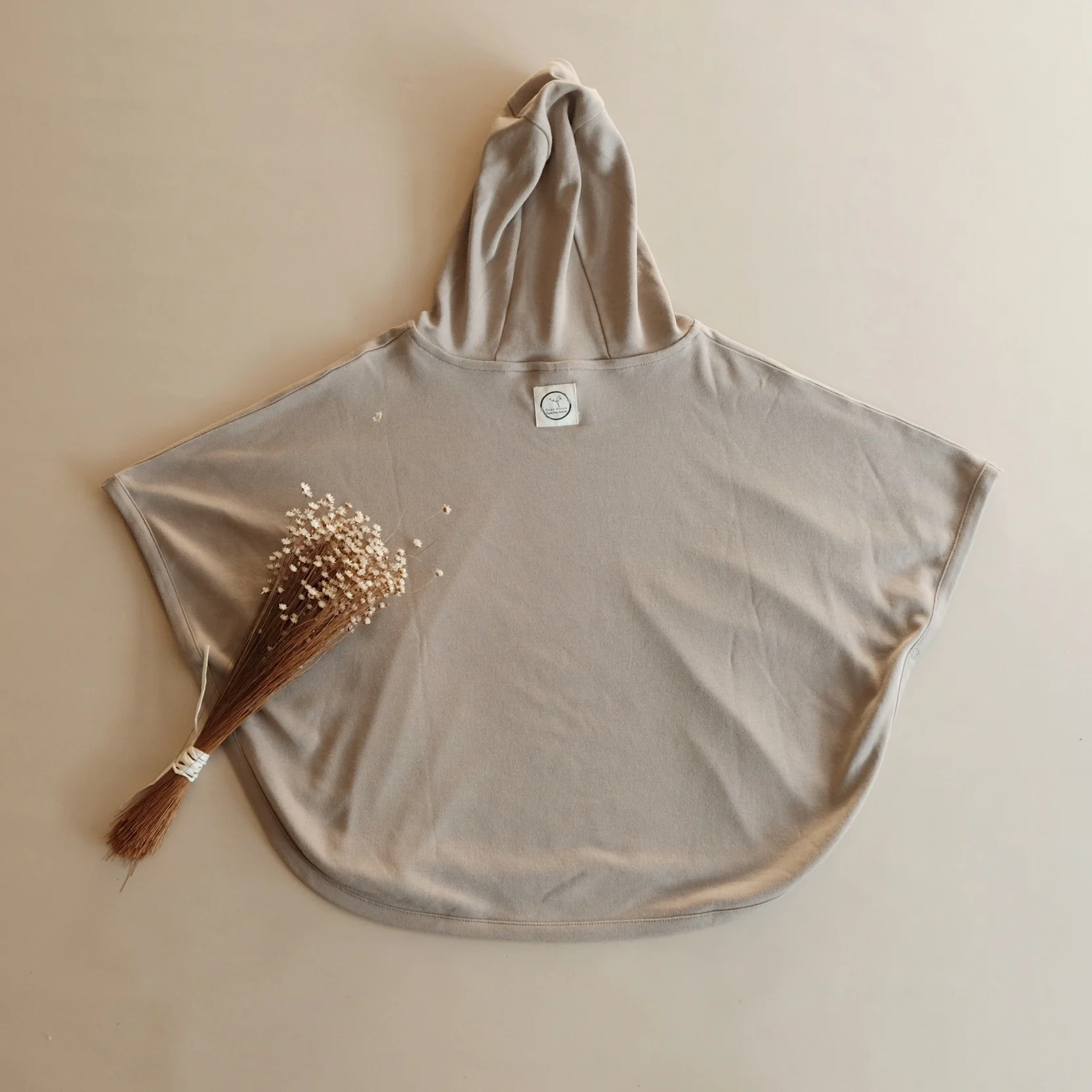 Organic UV Poncho - Caramel - UPF50+ - Image 15