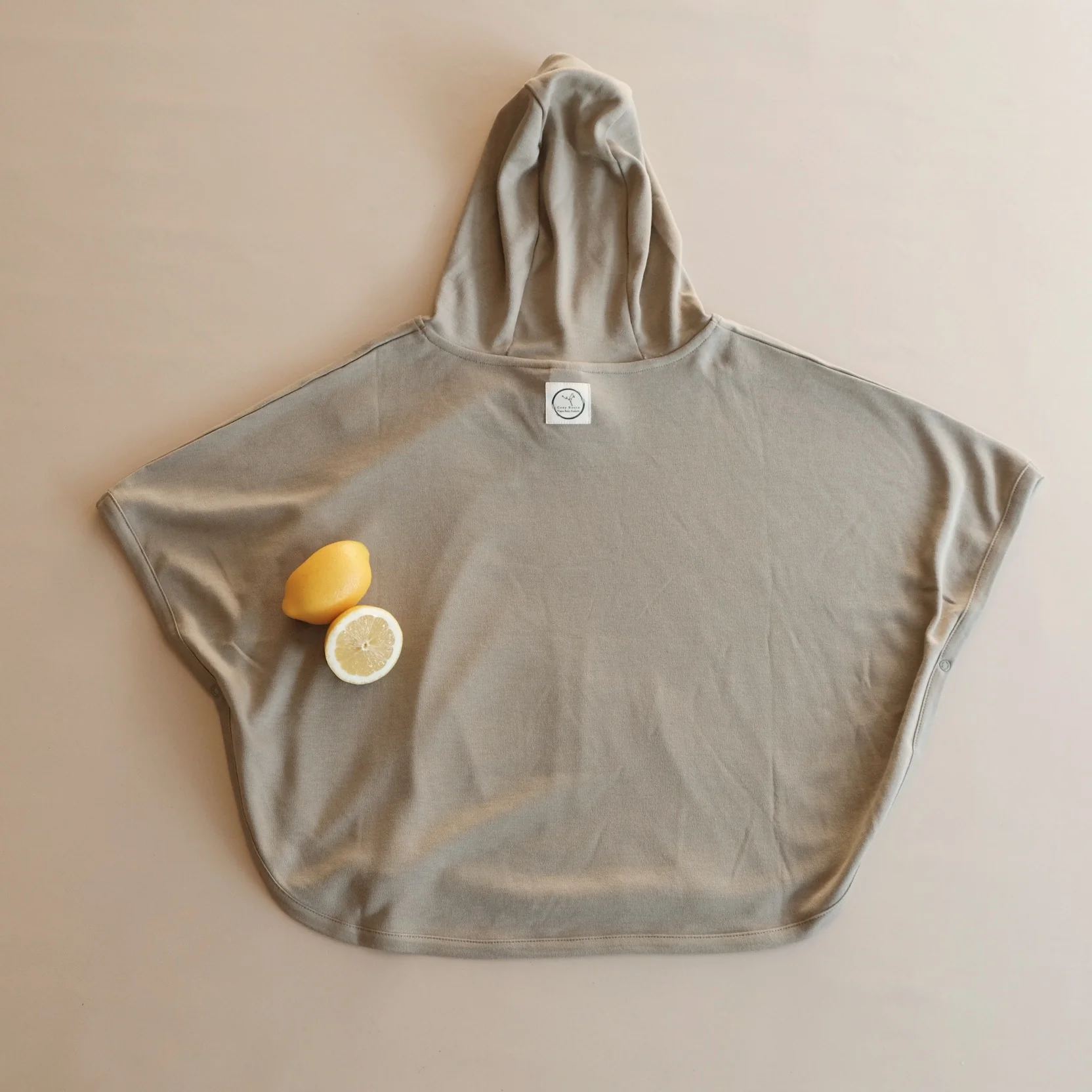 Organic UV Poncho - Khaki - UPF50+ - Image 5
