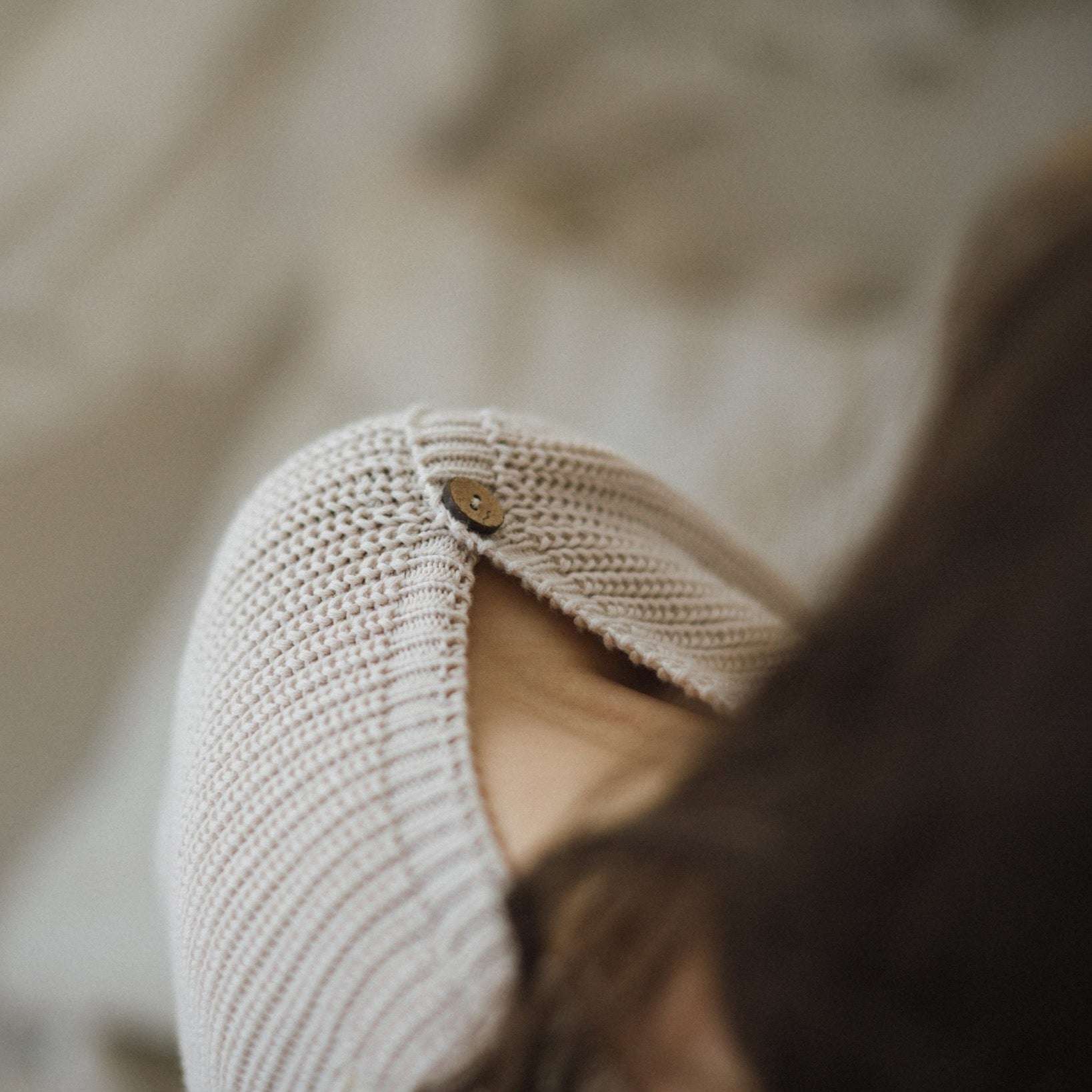 Organic Knit Pulli - MUM - Sand - REGULAR FIT - Image 8