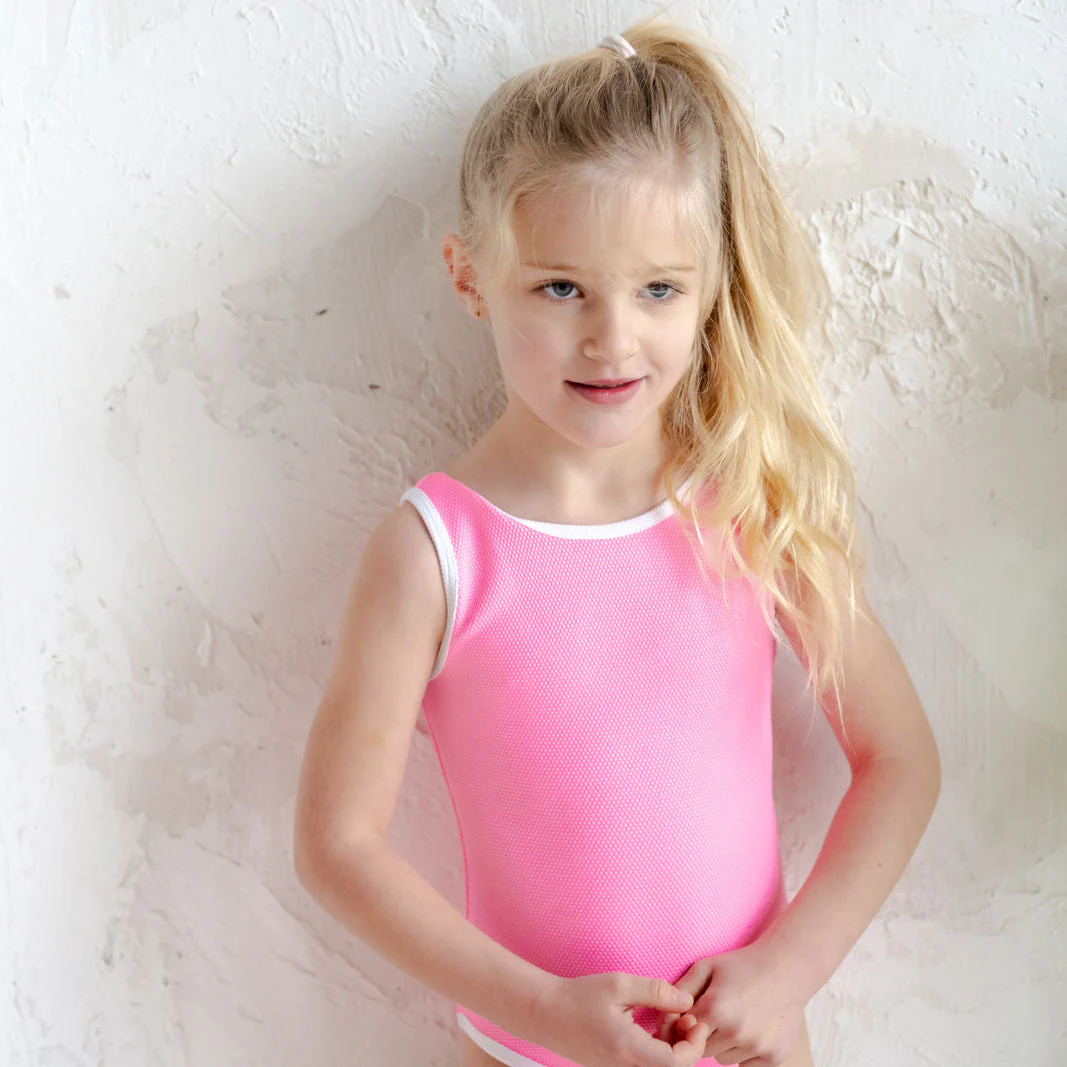 Sustainable Bathing Suit - Bright Pink - Image 6