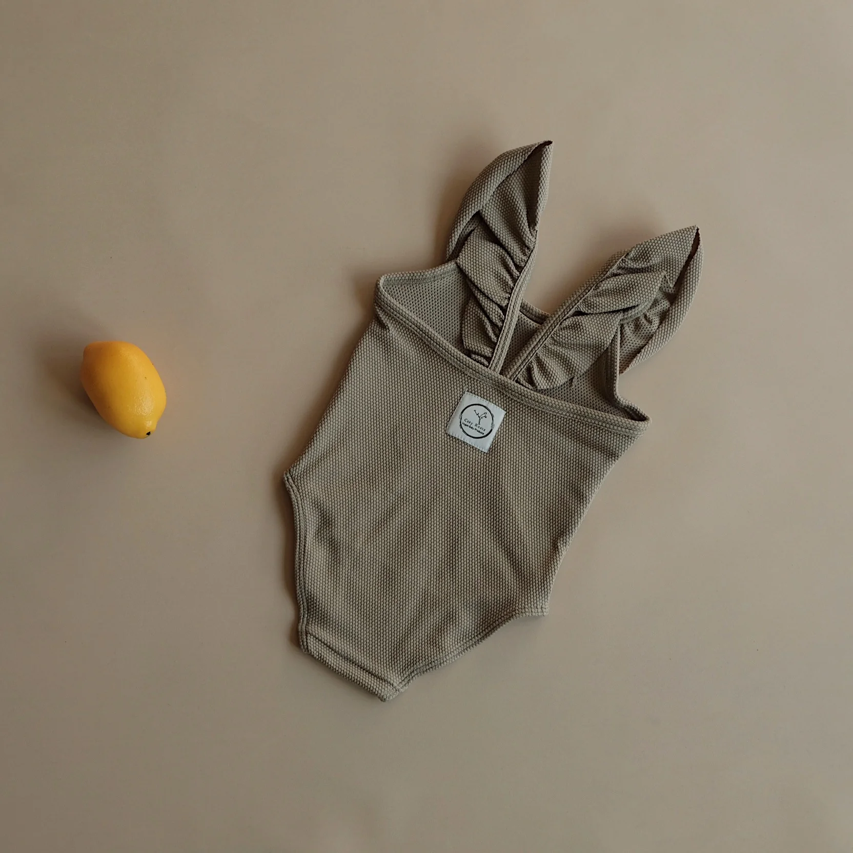 Sustainable Bathing Suit - Khaki - Image 2