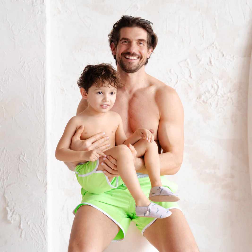 Sustainable DAD Swimshort - Bright Green - Image 10
