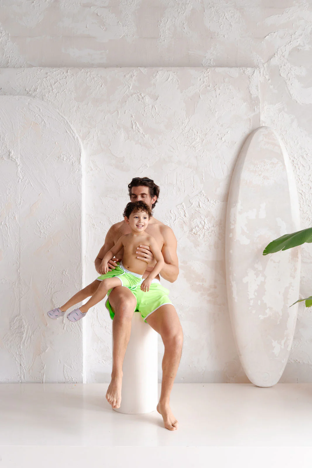 Sustainable DAD Swimshort - Bright Green - Image 13