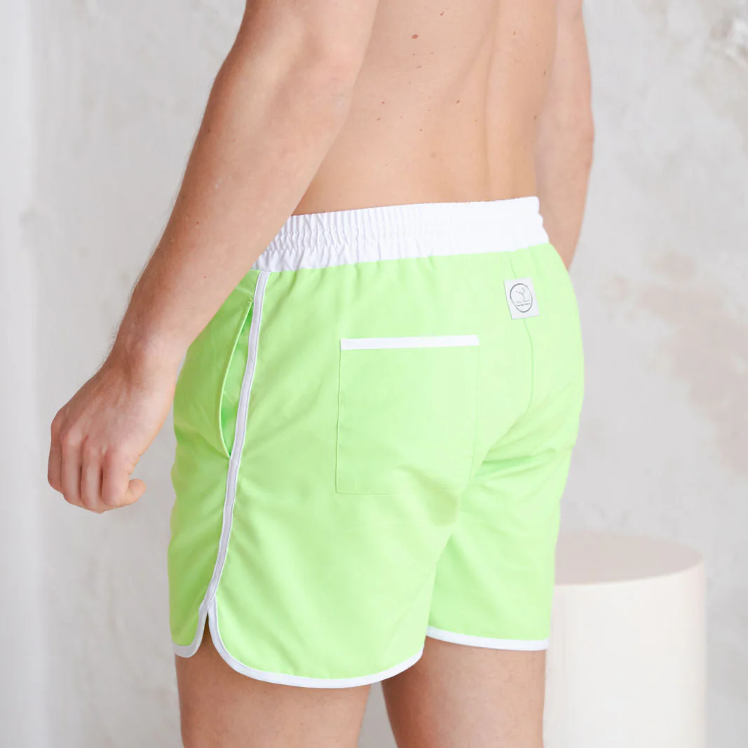 Sustainable DAD Swimshort - Bright Green - Image 9