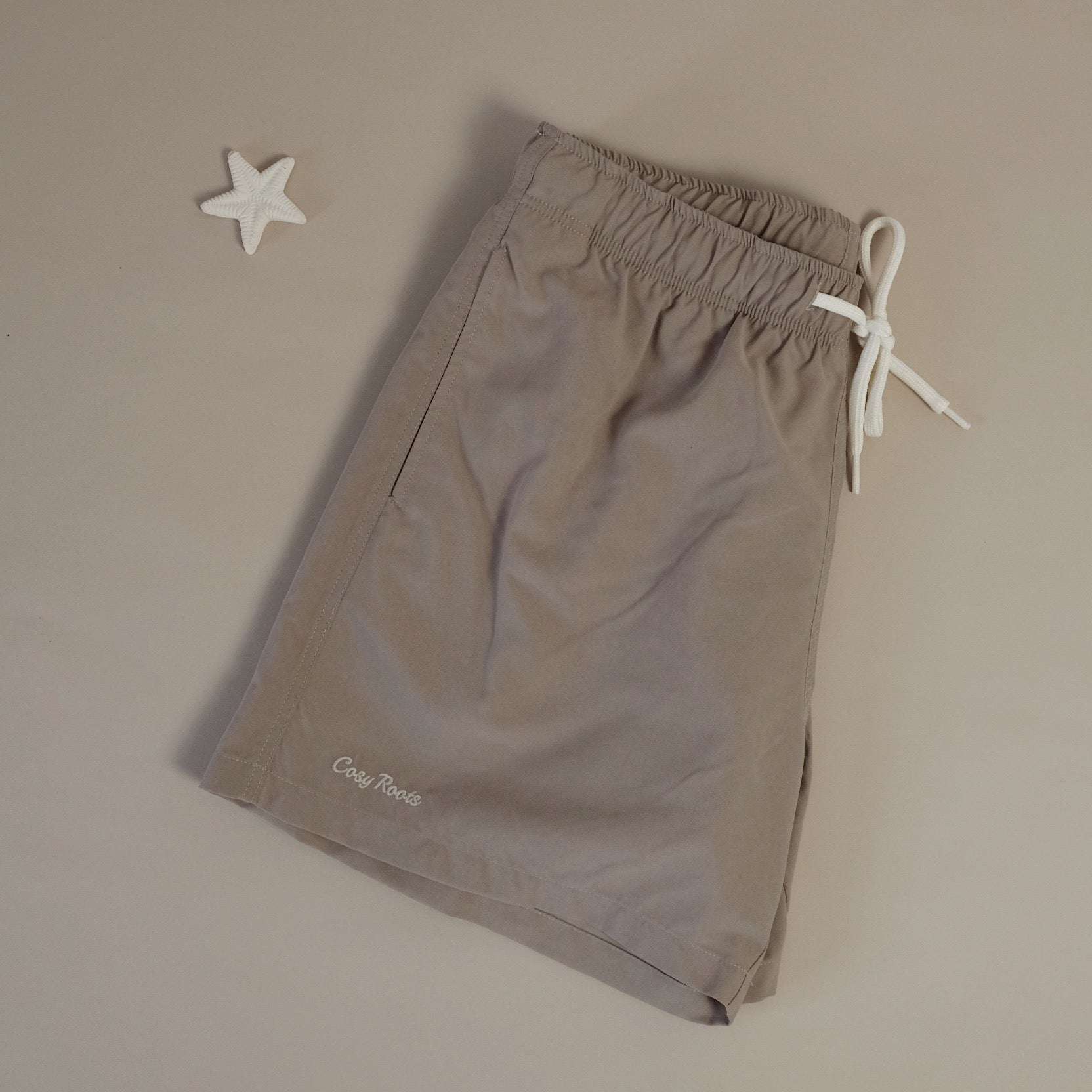 Sustainable DAD Swimshort - Caramel - Image 5