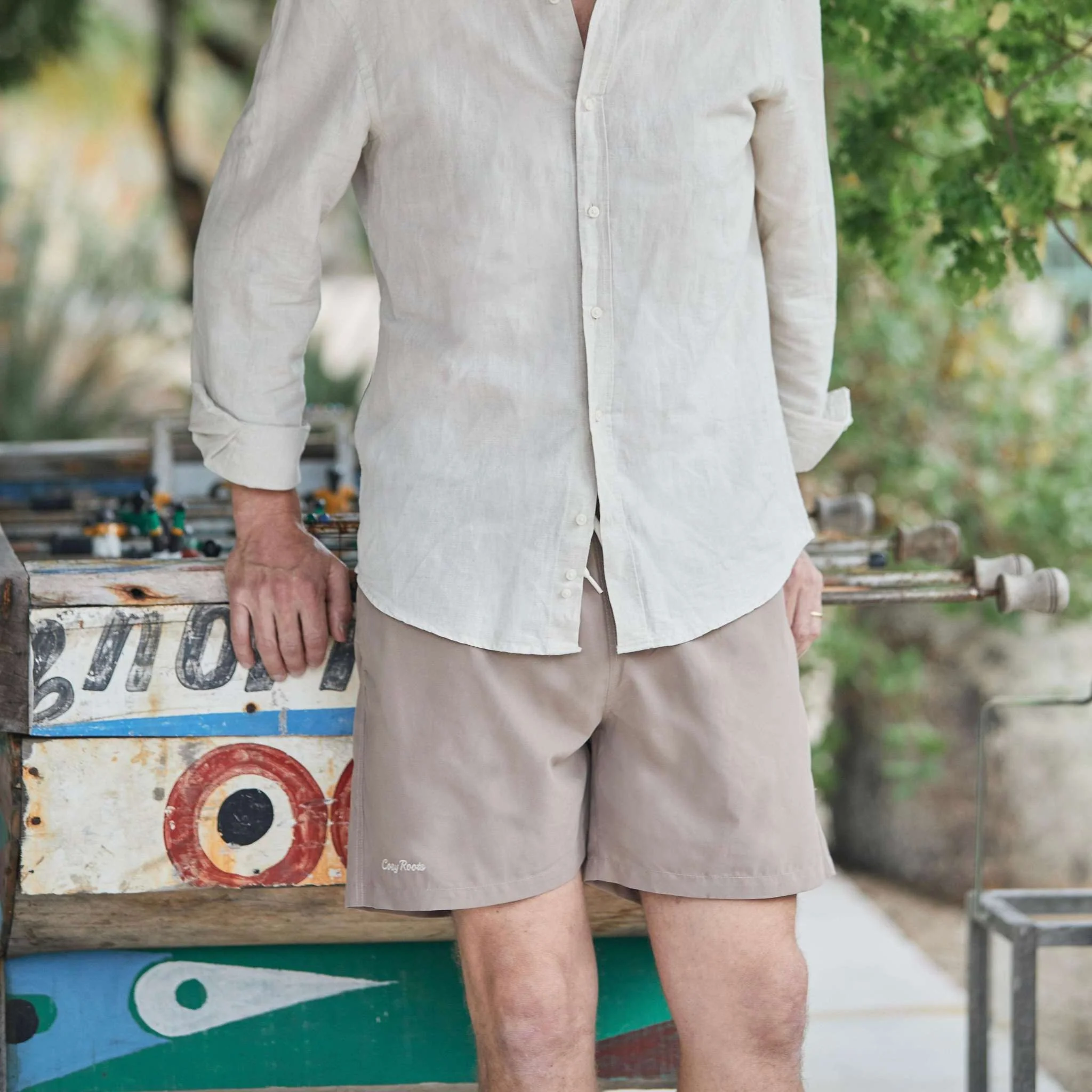Sustainable DAD Swimshort - Caramel - Image 8