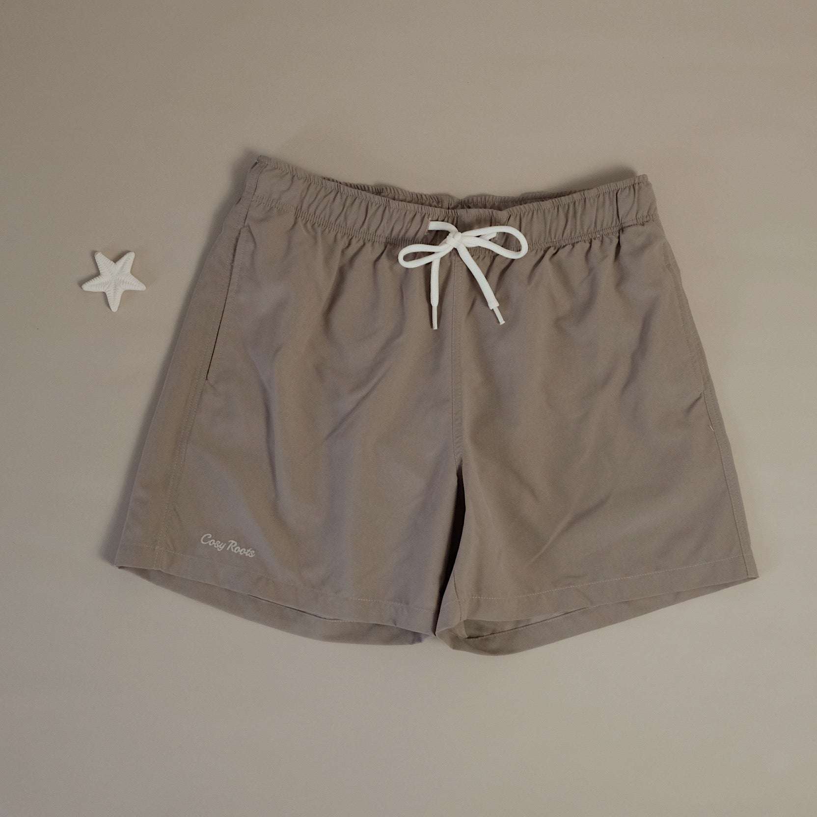 Sustainable DAD Swimshort - Caramel - Image 9