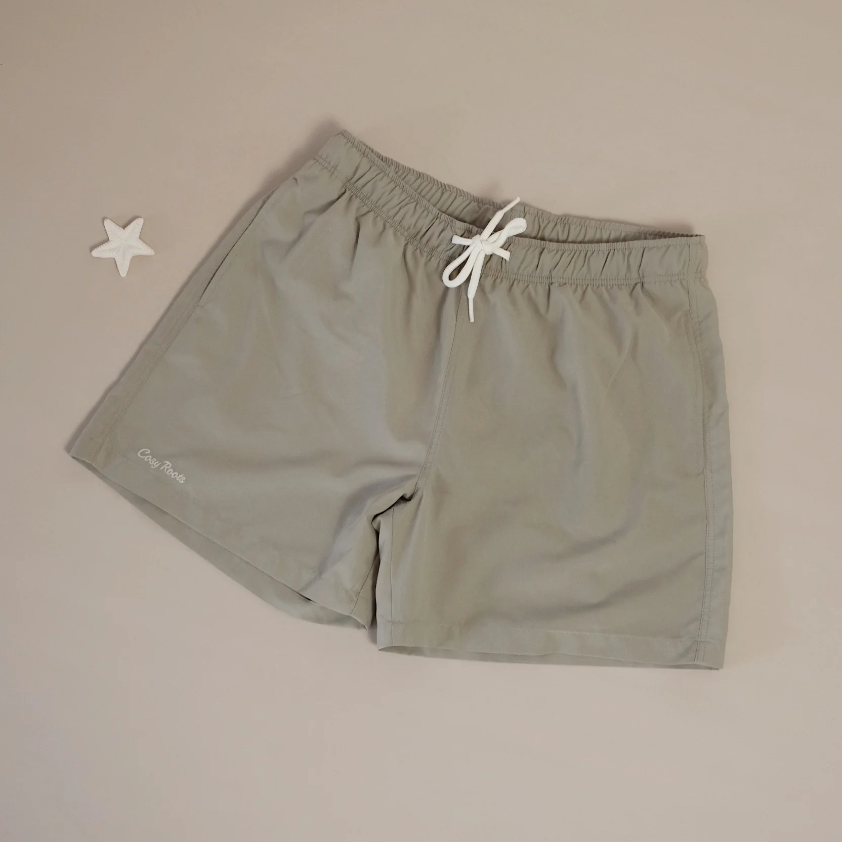 Sustainable DAD Swimshort - Khaki - Image 6