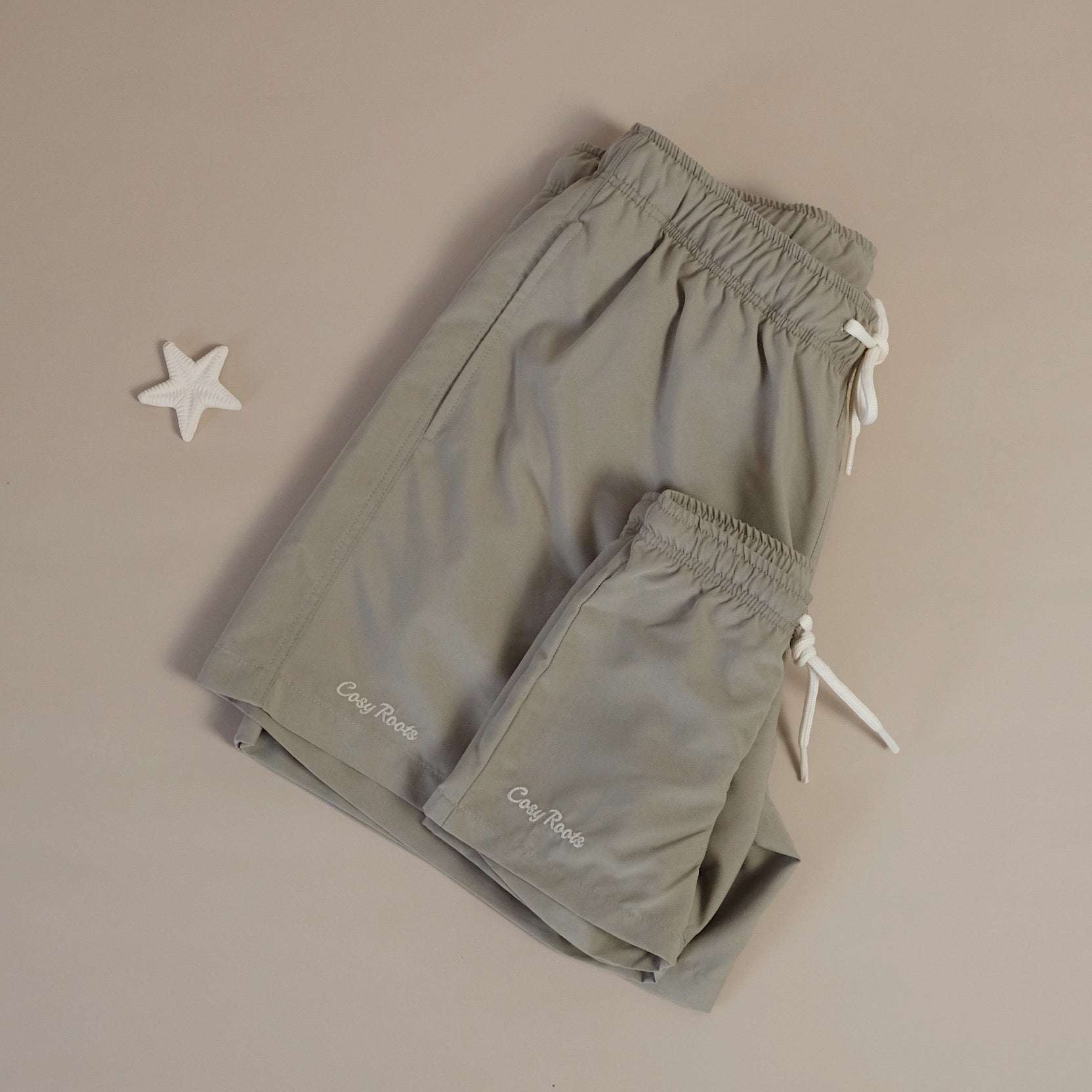 Sustainable DAD Swimshort - Khaki - Image 9