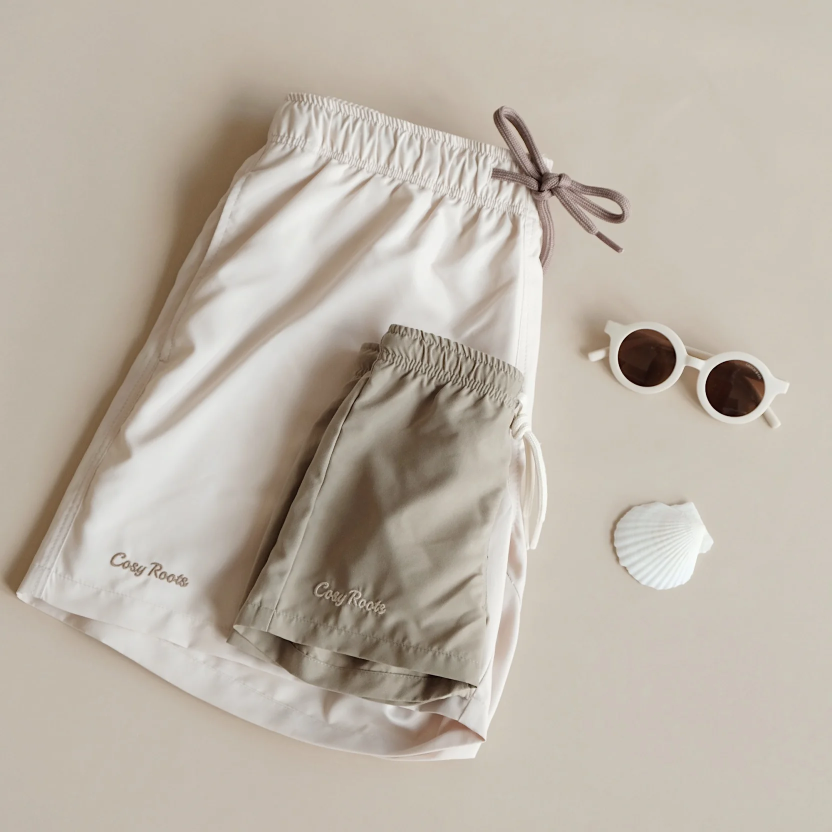 Sustainable DAD Swimshort - Sand - Image 10