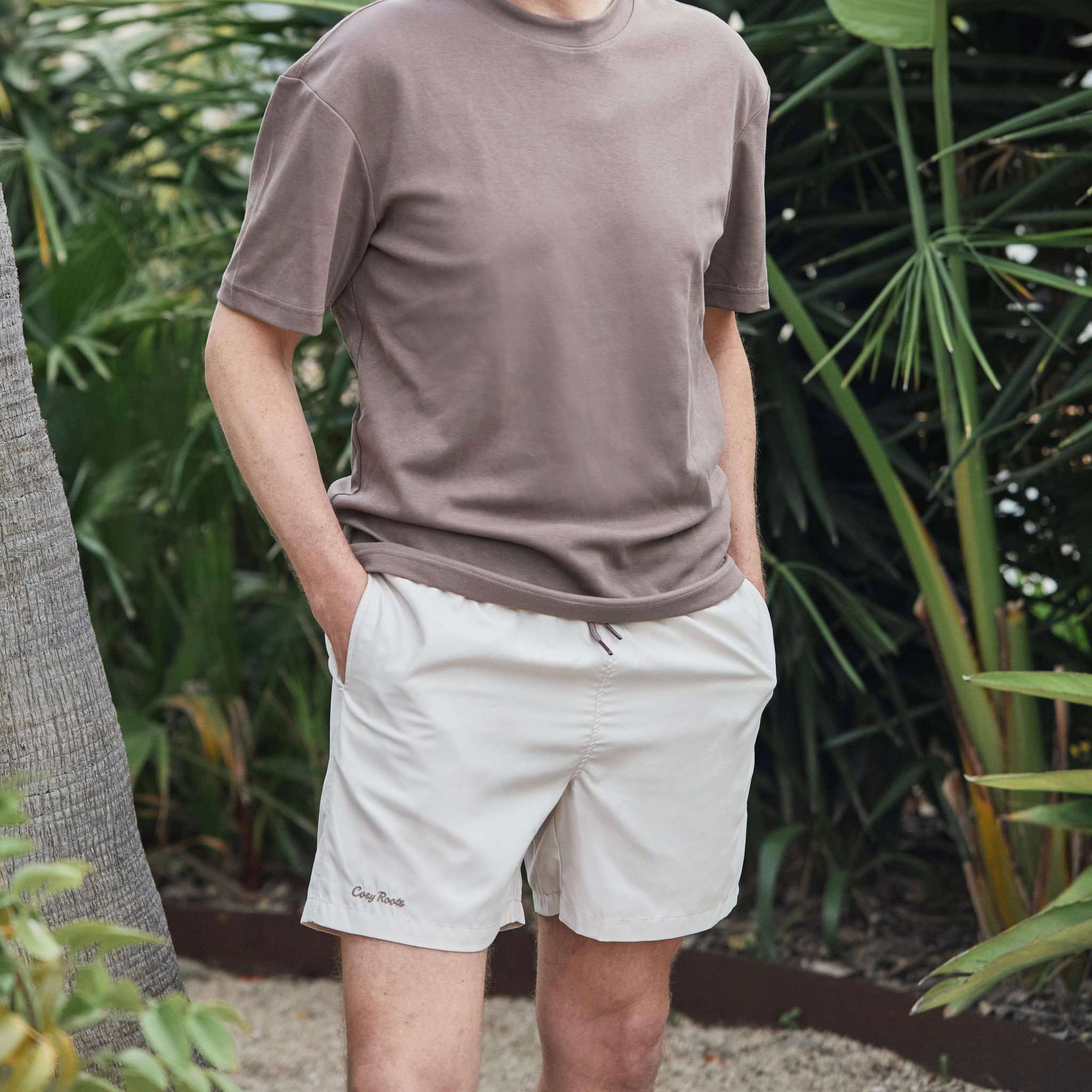 Sustainable DAD Swimshort - Sand - Image 7