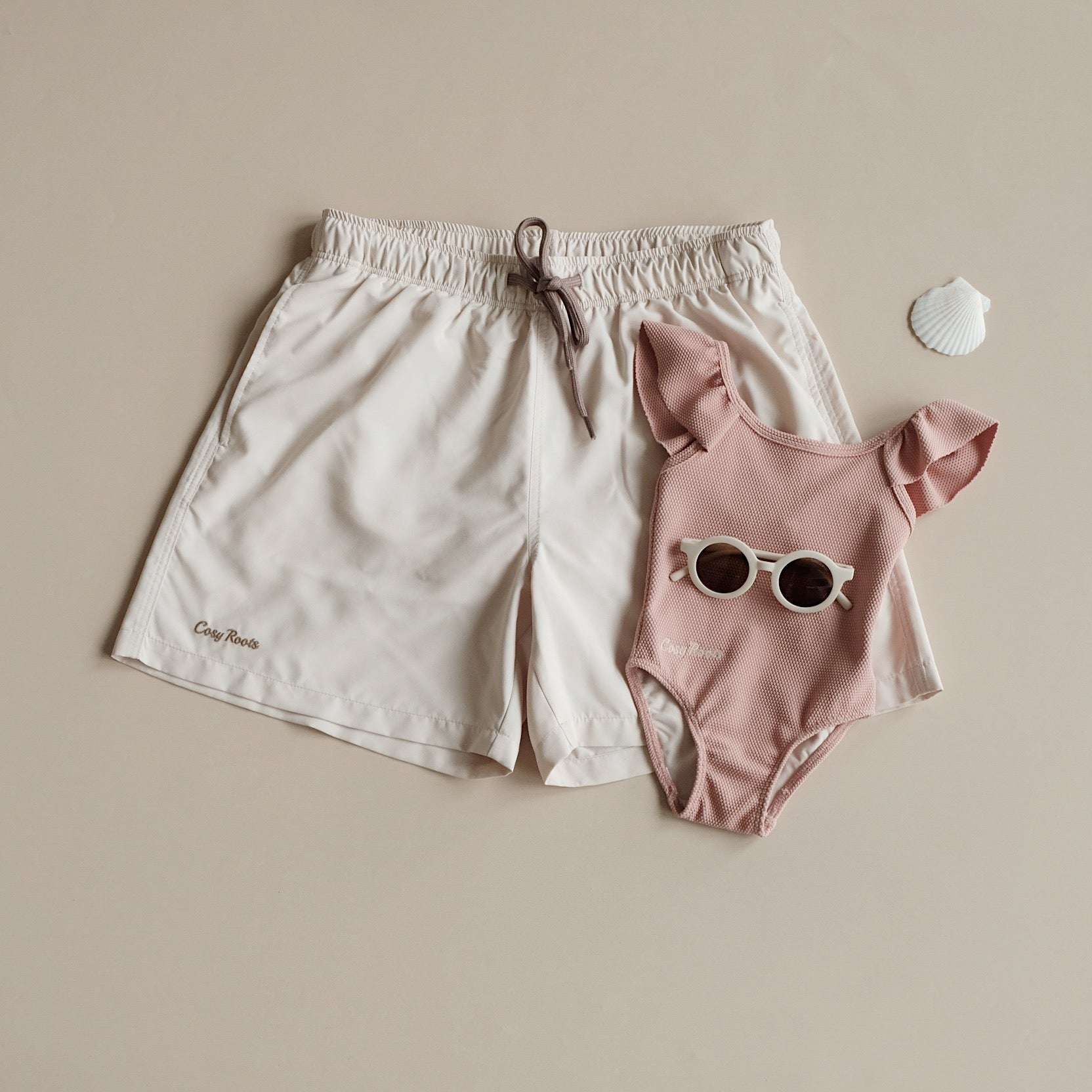 Sustainable DAD Swimshort - Sand - Image 9