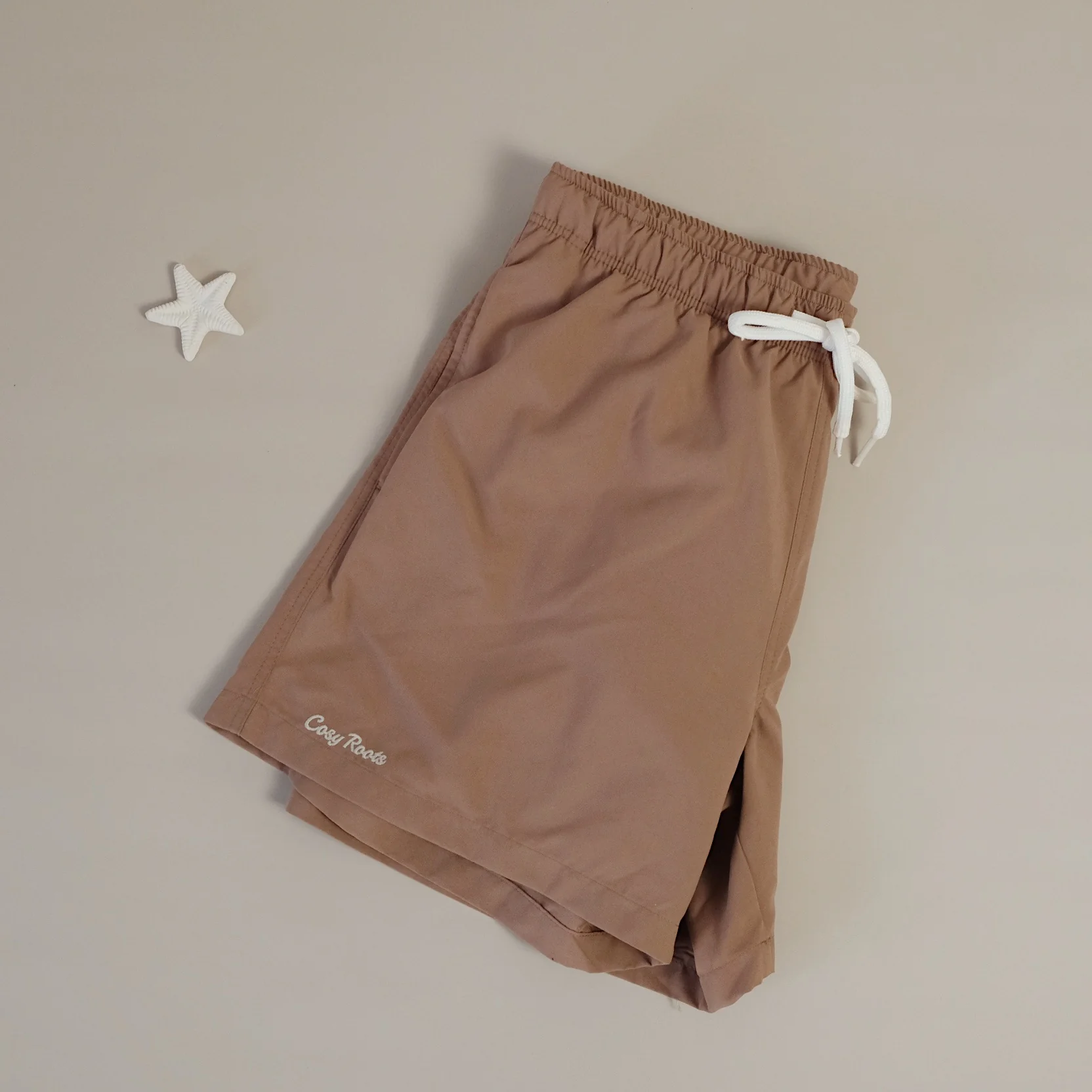 Sustainable DAD Swimshort - Walnut - Image 10