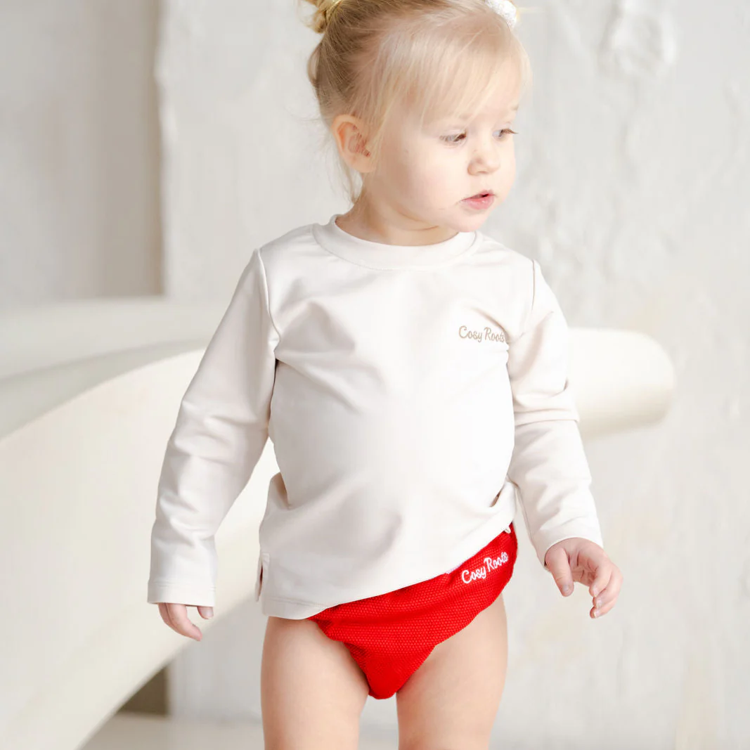 Sustainable Swimming Trunk - Red - Image 6