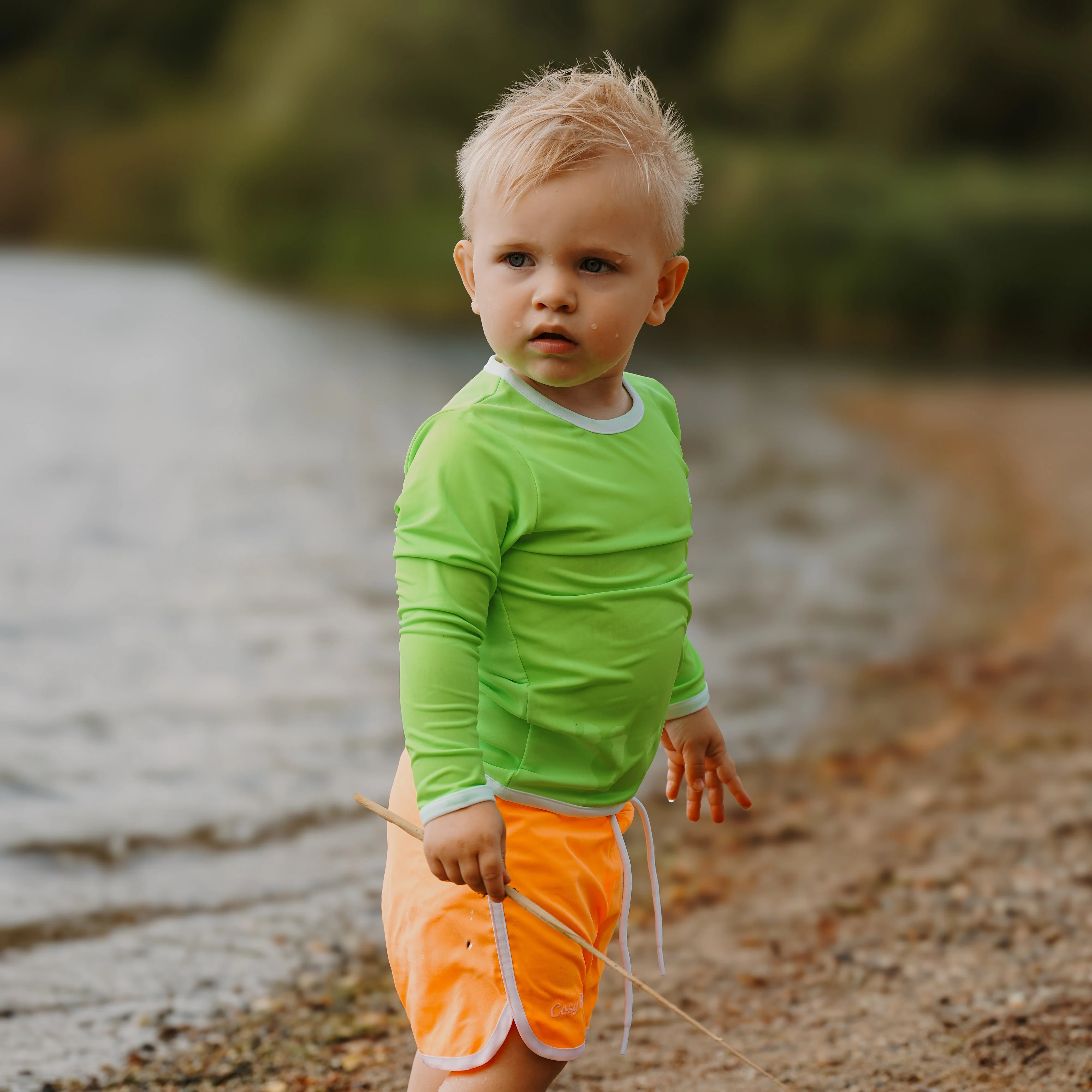 Sustainable Swimshort - Bright Orange - Image 10