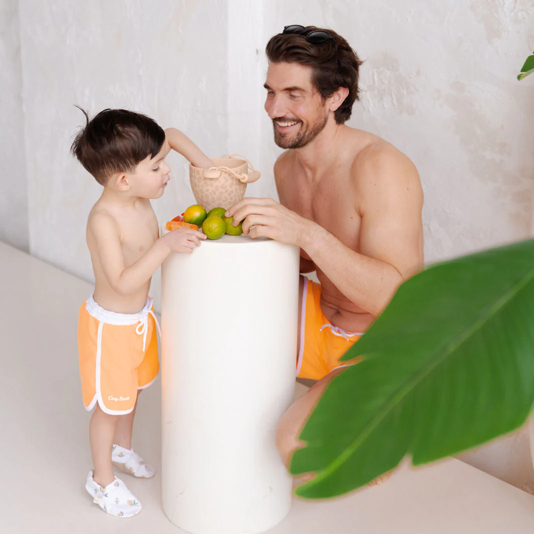 Sustainable Swimshort - Bright Orange - Image 16
