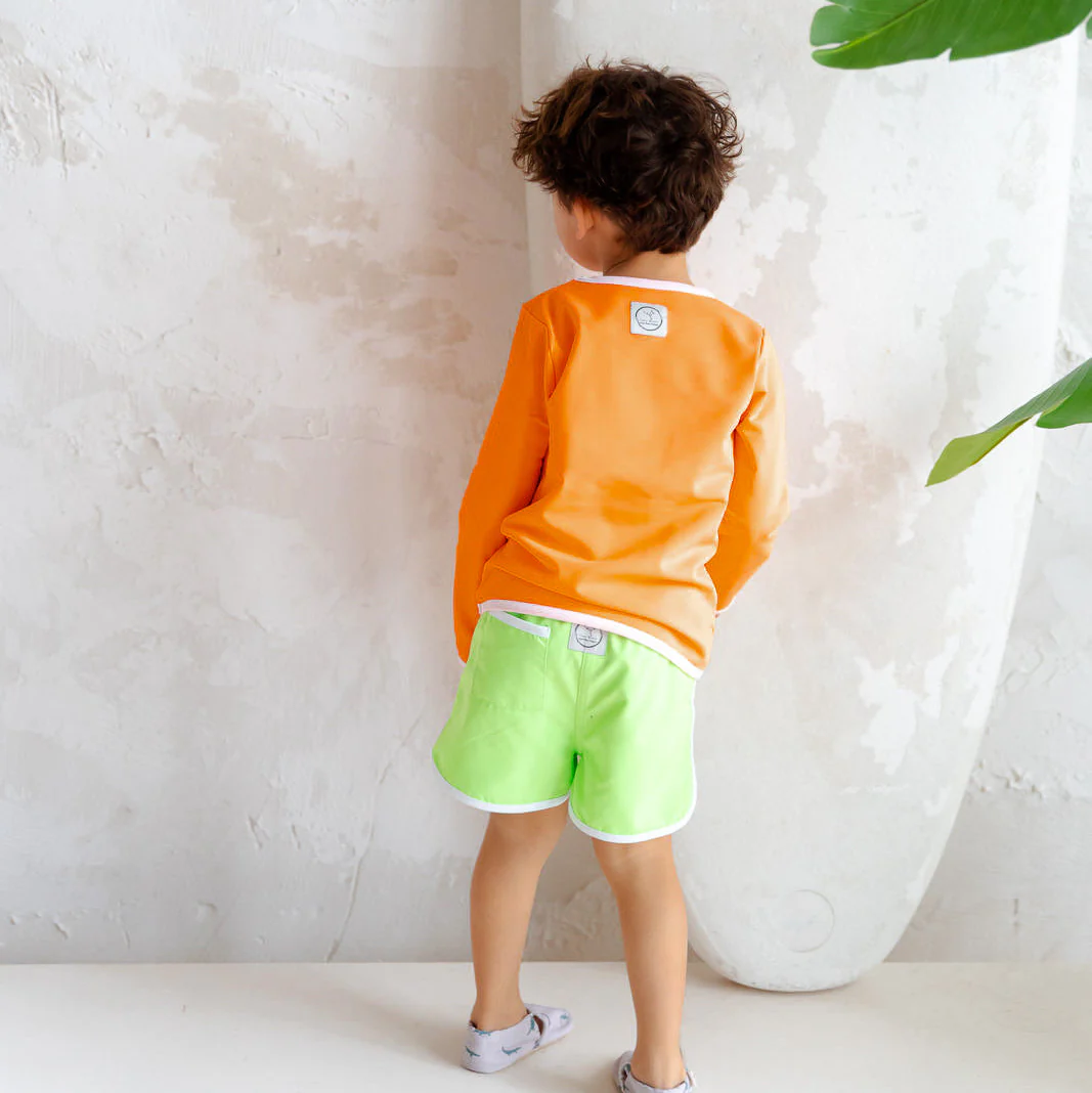 Sustainable UV Shirt - Orange (UV STANDARD 801) - Image 3