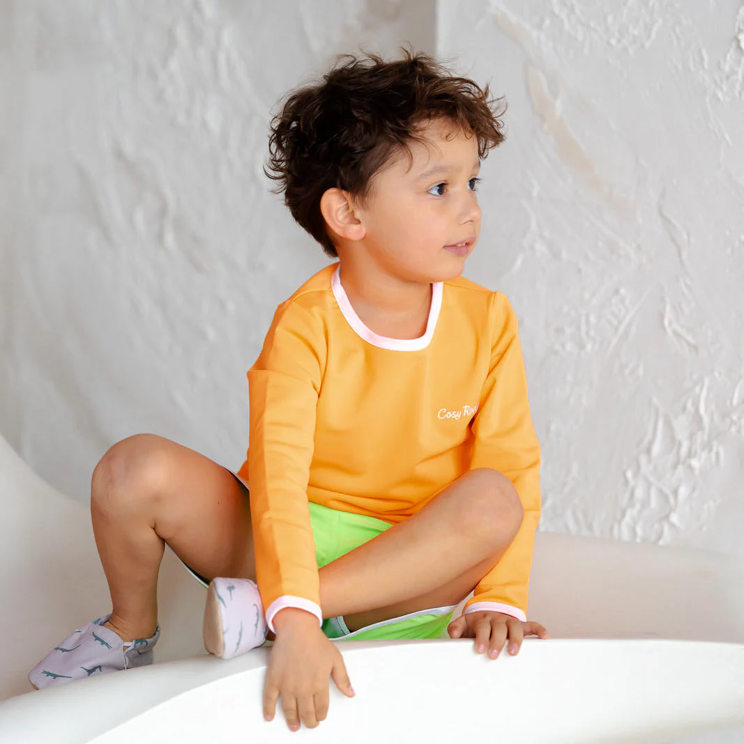 Sustainable UV Shirt - Orange (UV STANDARD 801) - Image 5