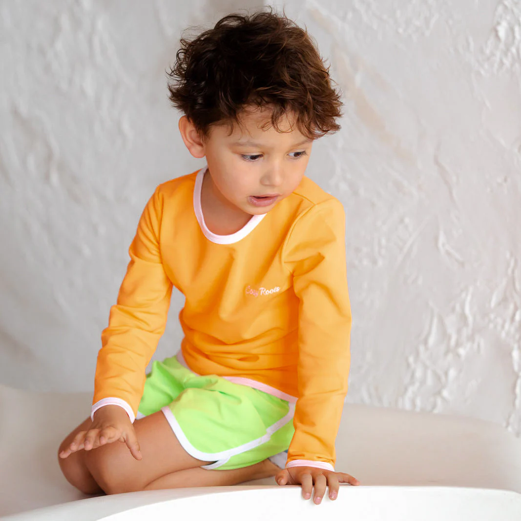 Sustainable UV Shirt - Orange (UV STANDARD 801) - Image 7