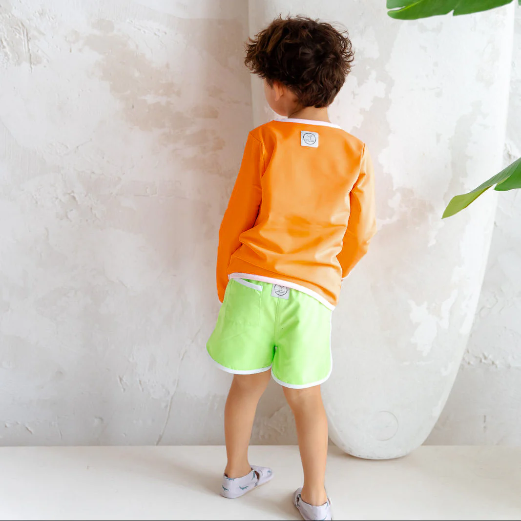 Sustainable UV Shirt - Orange (UV STANDARD 801) - Image 8